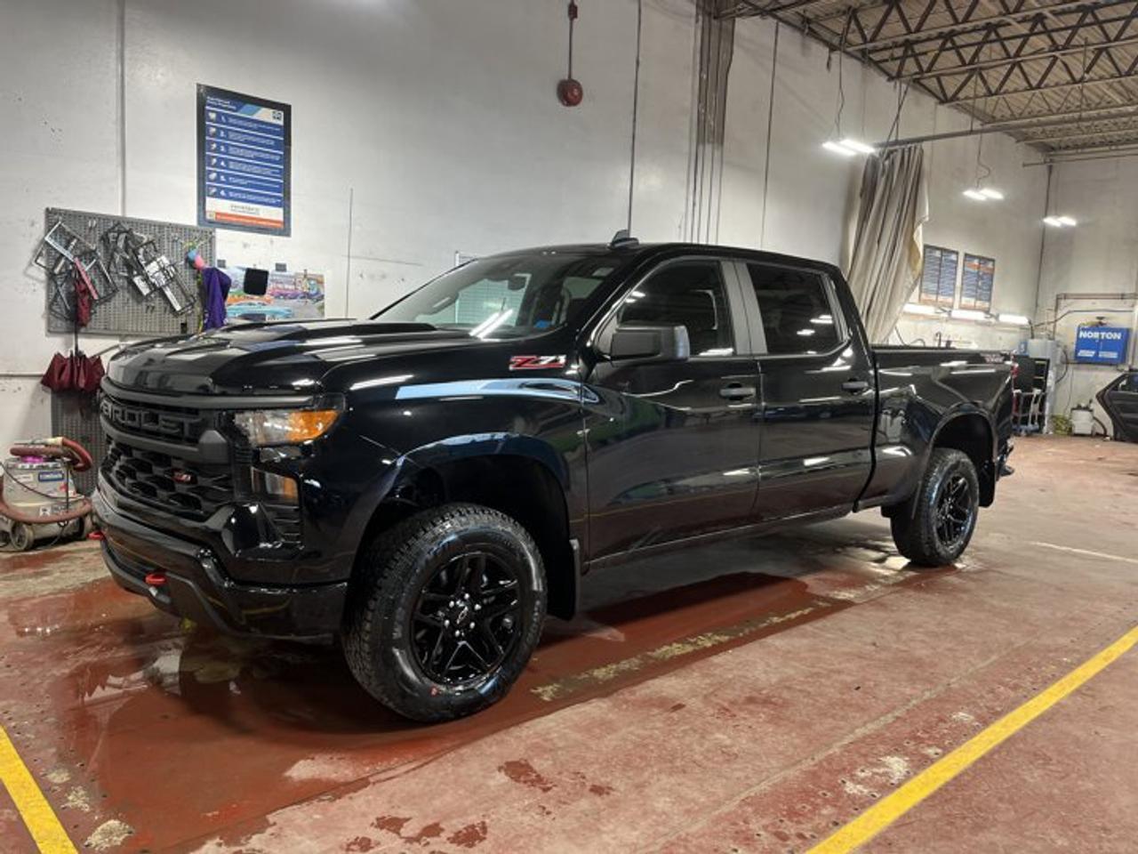 New Price!Black 2024 Chevrolet Silverado 1500 Custom Trail Boss 4WD 10-Speed Automatic EcoTec3 5.3L V810-Speed Automatic, 4WD, Black Cloth, 10-Way Power Driver Seat w/Lumbar, 120-Volt Bed Mounted Power Outlet, 120-Volt Interior Power Outlet, 170 Amp Alternator, 220 Amp Alternator, 3.5 Monochromatic Display Driver Info Centre, 4-Wheel Disc Brakes, 40/20/40 Front Split-Bench Seat, 6 Speakers, 6-Speaker Audio System, ABS brakes, Air Conditioning, All-Weather Floor Liner (LPO) (AAK), Alloy wheels, AM/FM radio: SiriusXM, Apple CarPlay/Android Auto, Auto High-beam Headlights, Auto-Locking Rear Differential, Automatic Emergency Braking, Auxiliary External Transmission Oil Cooler, Bluetooth® For Phone, Brake assist, Chevrolet Connected Access Capable, Chevytec Spray-On Black Bedliner, Cloth Seat Trim, Colour-Keyed Carpeting Floor Covering, Compass, Custom Convenience Package, Deep-Tinted Glass, Delay-off headlights, Driver door bin, Driver vanity mirror, Dual Exhaust w/Polished Outlets, Dual front impact airbags, Dual front side impact airbags, Dual Rear USB Ports (Charge Only), Electric Rear-Window Defogger, Electrical Steering Column Lock, Electronic Cruise Control, Electronic Stability Control, External Engine Oil Cooler, EZ Lift Power Lock & Release Tailgate, Following Distance Indicator, Forward Collision Alert, Front anti-roll bar, Front Pedestrian Braking, Front reading lights, Front Rubberized Vinyl Floor Mats, Front wheel independent suspension, Fully automatic headlights, HD Rear Vision Camera, Heated door mirrors, Heavy-Duty Air Filter, Hill Descent Control, Hitch Guidance, Illuminated entry, Integrated Trailer Brake Controller, IntelliBeam Automatic High Beam On/Off, Lane Keep Assist w/Lane Departure Warning, LED Cargo Area Lighting, Low tire pressure warning, Manual Tilt Wheel Steering Column, Moulded Black Splash Guards (LPO), Occupant sensing airbag, OnStar & Chevrolet Connected Services Capable, Outside temperature display, Overhead airbag, Overhead console, Panic alarm, Passenger vanity mirror, Performance Red Recovery Hooks, Power door mirrors, Power driver seat, Power Front Windows w/Driver Express Up/Down, Power Front Windows w/Passenger Express Down, Power Rear Windows w/Express Down, Power steering, Power windows, Preferred Equipment Group 2CX, Premium audio system: Chevrolet Infotainment 3, Radio data system, Radio: Chevrolet Infotainment 3 System, Rear 60/40 Folding Bench Seat (Folds Up), Rear reading lights, Rear Rubberized-Vinyl Floor Mats, Rear step bumper, Rear Wheelhouse Liners, Rear window defroster, Remote Keyless Entry, Remote keyless entry, Remote Vehicle Starter System, Security system, Single Outlet Exhaust, SiriusXM, Speed control, Speed-sensing steering, Split folding rear seat, Standard Tailgate, Suspension Package, Tachometer, Theft Deterrent System (Unauthorized Entry), Tilt steering wheel, Traction control, Trailering Package, Trip computer, Variably intermittent wipers, Voltmeter, Wheels: 18 x 8.5 Black Painted Aluminum, Wi-Fi Hot Spot Capable.At Steele GMC Buick Fredericton, were proud to be your Used Car Mega Center serving drivers all across Atlantic Canada from Fredericton, Oromocto, New Maryland, Woodstock, Saint John, and Moncton in New Brunswick, to Nova Scotia, Prince Edward Island, and Newfoundland. Our inventory features all makes and models of used cars, trucks, SUVs, and vans, giving you the best selection in the region. Whether you need a fuel-efficient sedan, a family SUV, or a rugged pickup, youll find it right here at Steele GMC Buick Fredericton. With our Market Value Pricing, every vehicle is priced based on real-time market conditions, ensuring you get the best possible deal without the hassle of negotiating. We keep pricing transparent and competitive so you can shop with total confidence. No matter your credit situation good, bad, or no credit at all youre approved. Our finance experts work with lenders across Atlant