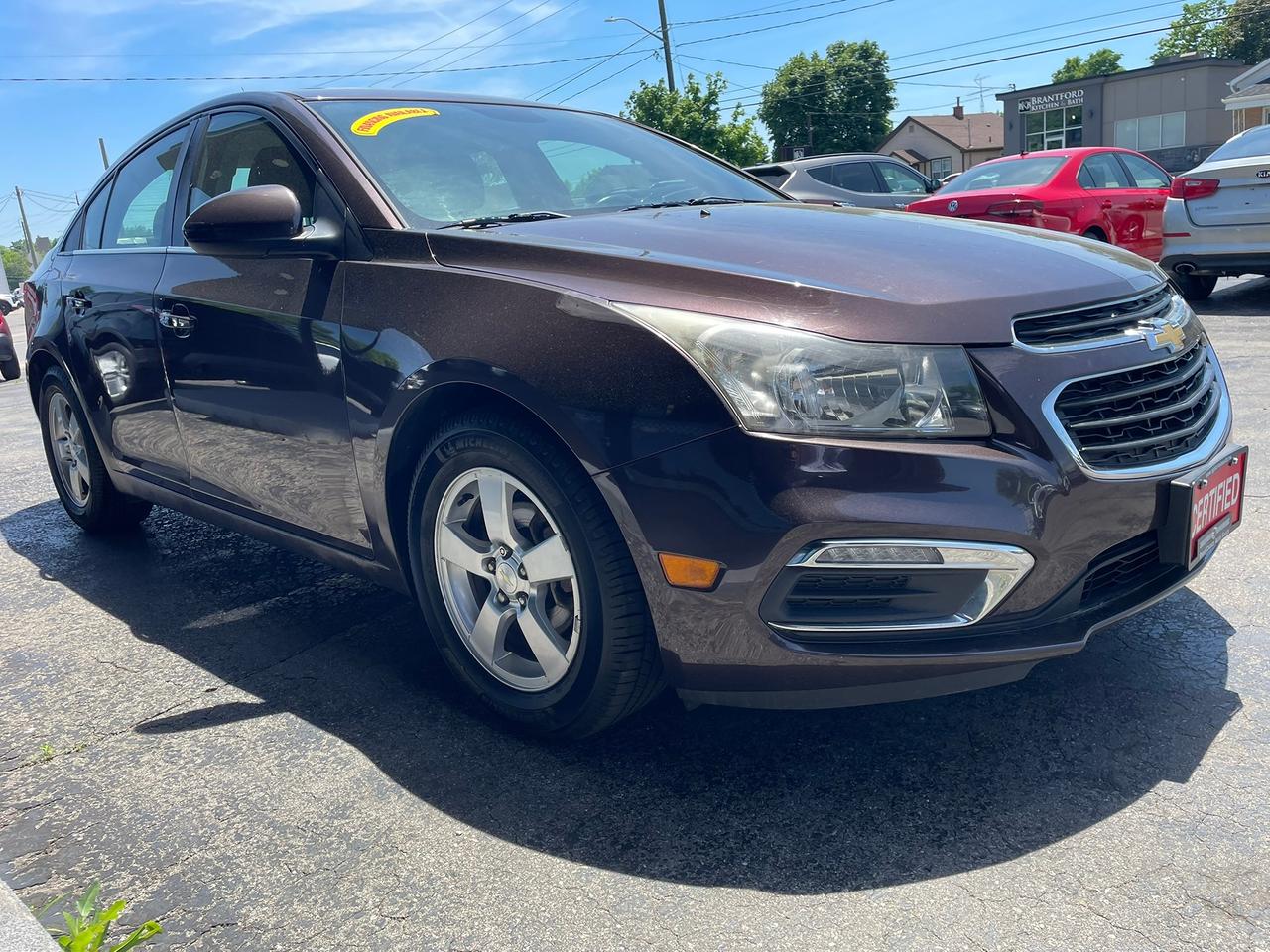 Used 2015 Chevrolet Cruze 2LT for sale in Brantford, ON
