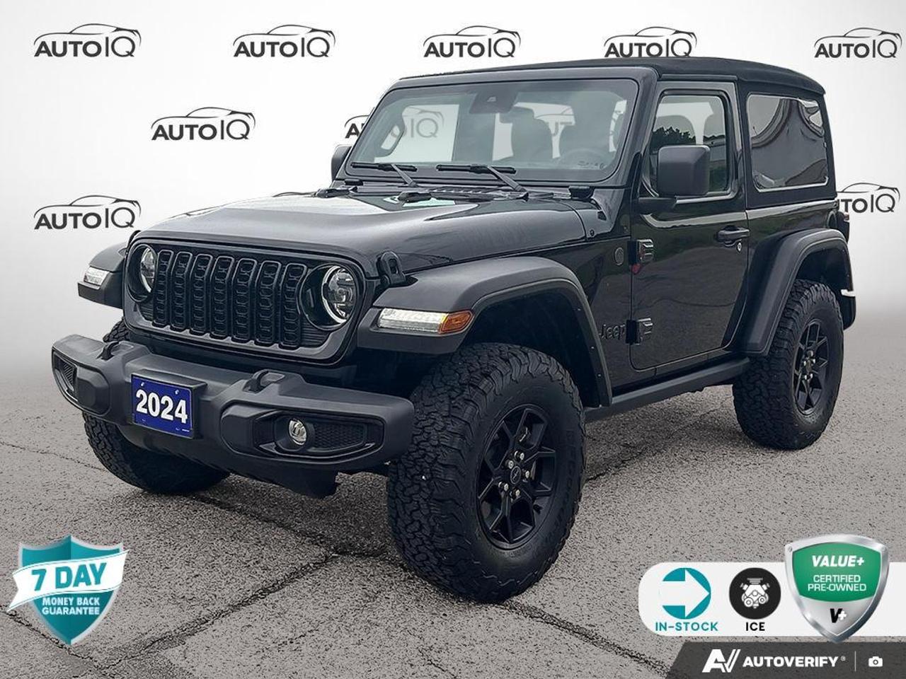 Used 2024 Jeep Wrangler Sport Alpine Audio / Heated Seats / Remote Start for sale in Tillsonburg, ON