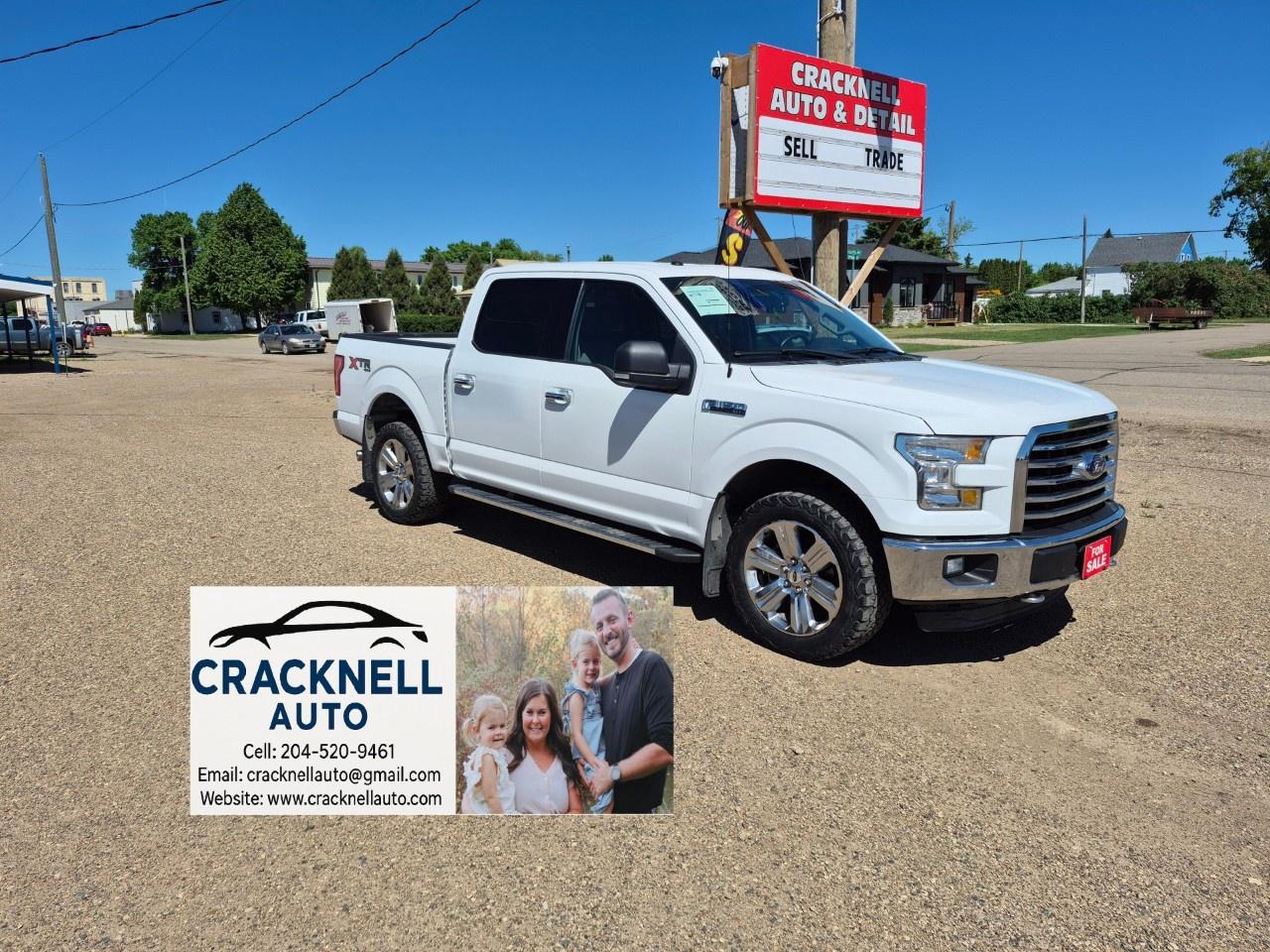 Used 2016 Ford F-150 4WD SuperCrew Styleside 5-1/2 Ft Box XLT for sale in Carberry, MB