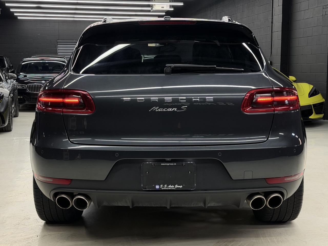 2018 Porsche Macan S|NAV|BOSE|LKA|BSM|CHRONO|RED INT.|CLEAN CARFAX| Photo