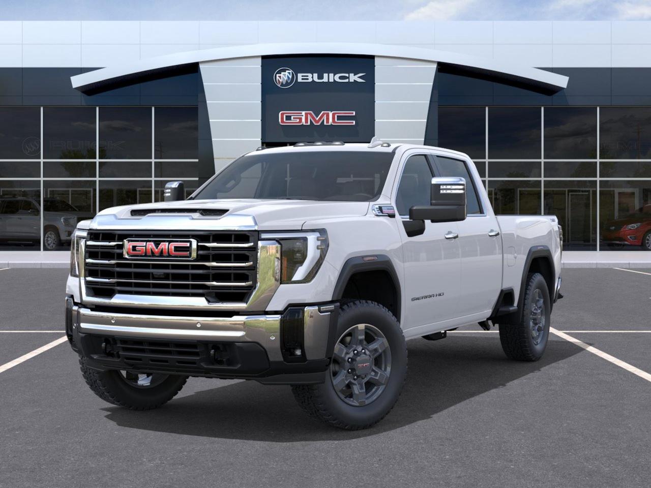 Price Includes Added Accessories Plus SLT Convenience Package | SLT Preferred Package | Safety Plus Package | X31 Off-Road and Protection Package | Switch, High Idle Control | Gooseneck / 5th Wheel Prep Package
The 2026 GMC Sierra 2500HD is built for those who demand serious capability without sacrificing comfort. Powered by a 6.6L Diesel V8 and equipped with 4WD, this truck is ready for the heaviest jobs while keeping you comfortable on long hauls. With only 10 km on the clock, this Summit White beauty with Jet Black interior is as fresh as it gets.

- 6.6L Diesel V8 with 4-Wheel Drive  engineered for heavy-duty towing and hauling
- DURALIFE 4-wheel disc brakes with ABS for confident stopping under load
- Power-adjustable vertical trailering mirrors with heat, auto-dimming, puddle lamps, and power fold/extend  purpose-built for trailer work
- Dual-zone automatic climate control with heated steering wheel for year-round comfort
- 10-way power seats for both driver and passenger, plus driver memory settings
- Up-level rear bench with full-width under-seat storage and fold-out centre armrest
- Rain-sensing wipers, LED fog lamps, and deep-tinted glass for all-condition visibility
- StabiliTrak with Proactive Roll Avoidance and electronic trailer sway control for added confidence when towing

At Birchwood Chevrolet Buick GMC, we make the buying process straightforward and transparent. Whether youre ready to reserve this truck, start your purchase online at birchwoodchevrolet.ca, or book a test drive to experience it in person, our team is here to help. Contact us today with any questions  were happy to walk you through every detail.
See three brands under one roof at Birchwood Chevrolet Buick GMC  the only place in Winnipeg where you can compare GMC, Chevrolet, and Buick all in one visit. Save yourself some time, see a great selection, and learn everything you need to know. 

Your Experience is Everything at Birchwood Chevrolet Buick GMC. 

Click, call (204) 837-5811, or visit Birchwood Chevrolet Buick GMC at the Birchwood Auto Park, 3965 Portage Avenue West at the Perimeter.

Dealer Permit #4240.
Dealer permit #4240