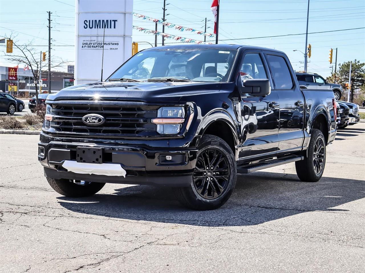 <p>Introducing the 2026 Ford F-150 XLT 4WD SuperCrew, a powerful truck ready for any adventure. Dressed in a sophisticated black exterior and complemented by a matching black interior, this truck boasts the performance and capability that only a 4x4 drivetrain can offer.</p> <p>With its striking Agate Black Metallic finish, the F-150 XLT makes a bold statement on any road. Inside, you'll find comfort and functionality in the uniquely styled sport cloth seating. Equipped with features such as air conditioning, a backup camera, and keyless entry, this truck is designed to provide convenience and comfort on every journey.</p> <p>Tech-savvy drivers will appreciate the smart device integration, satellite radio, and Wi-Fi hotspot, keeping you connected wherever you go. Safety features, including lane assist, brake assist, and parking sensors, work together to enhance your peace of mind while driving. Experience versatility with the Electronic 10-speed automatic transmission with various selectable drive modes, ready to tackle any terrain.</p> <p>This Ford F-150 XLT is perfect for families needing additional space and capability or outdoor enthusiasts seeking adventure. Contact Summit Ford today for more information and to arrange a test drive.</p>