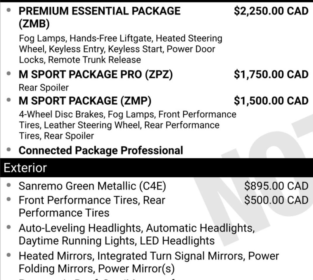 2023 BMW 4 Series XDRIVE | M-SPORT PRO | PREMIUM ENHANCED | SUNROOF Photo