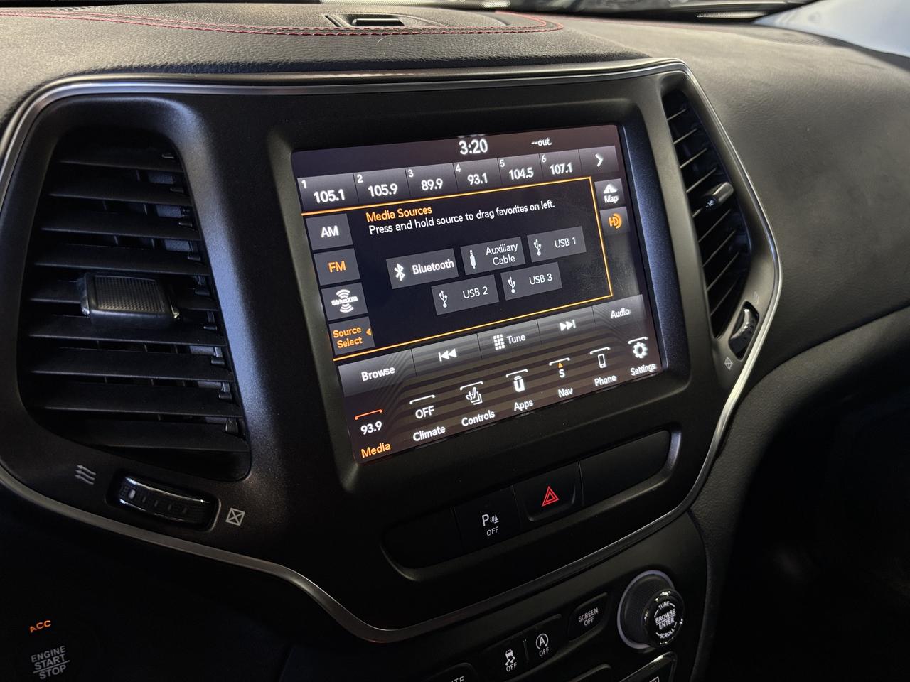 2020 Jeep Cherokee Trailhawk|4X4|TRAILRATED|SELECTERRAIN|LEATHER|CAM| Photo