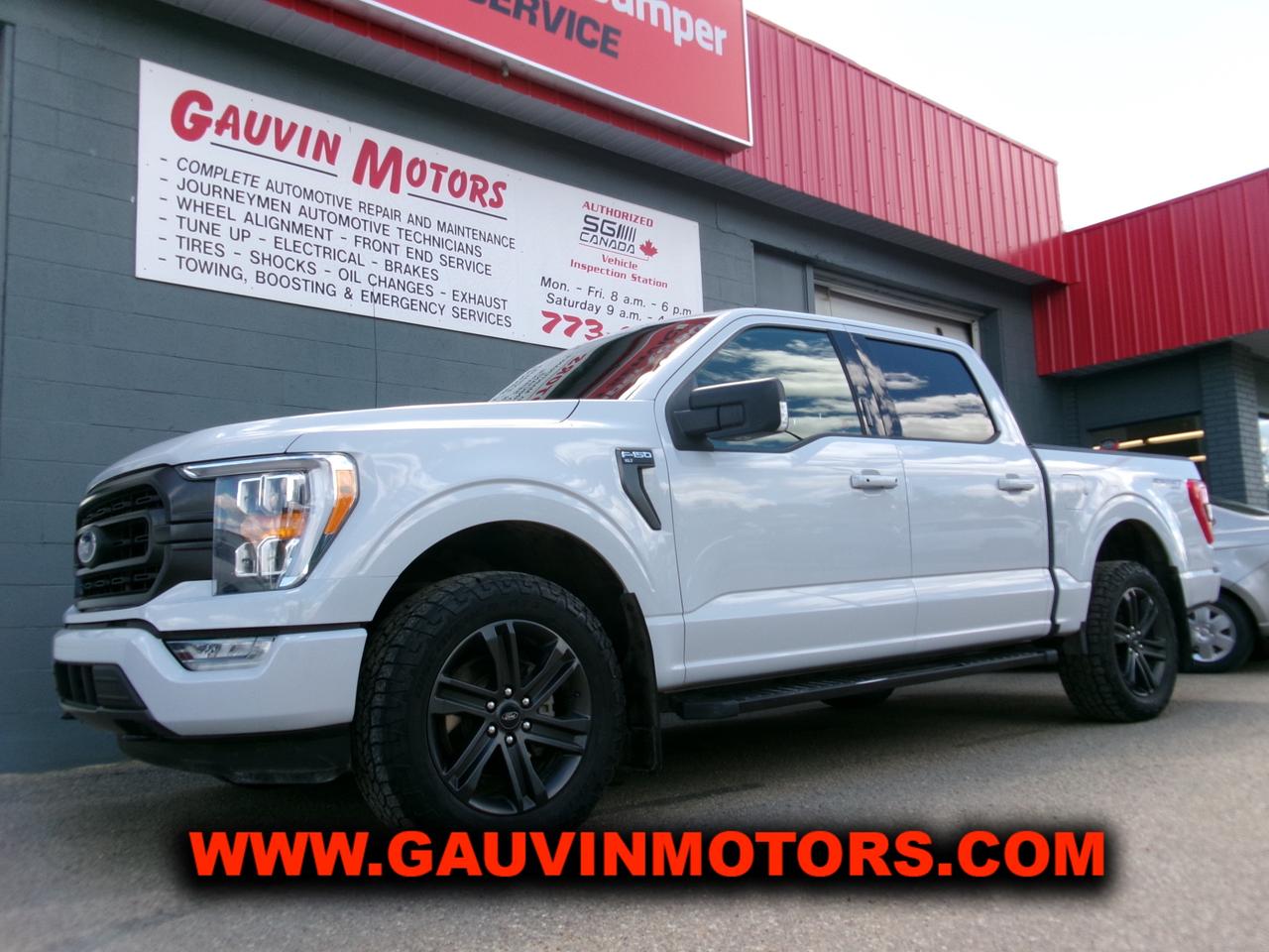 Used 2021 Ford F-150 Sport 4WD Crew Loaded, Buckets, Sunroof, Save $$$ for sale in Swift Current, SK