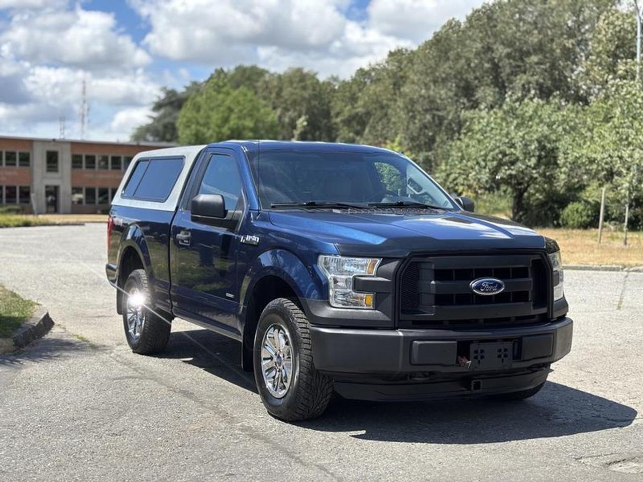 Used 2015 Ford F-150 XL Regular Cab 4x4 6.5-Foot Box Pickup with Canopy for sale in Burnaby, BC