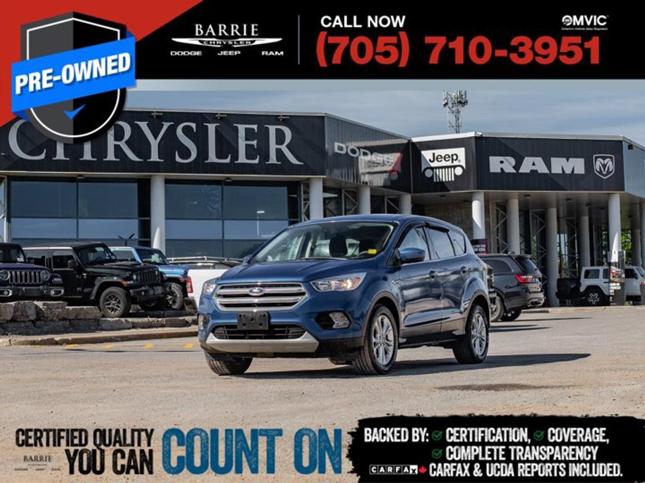 Used 2019 Ford Escape SE for sale in Barrie, ON