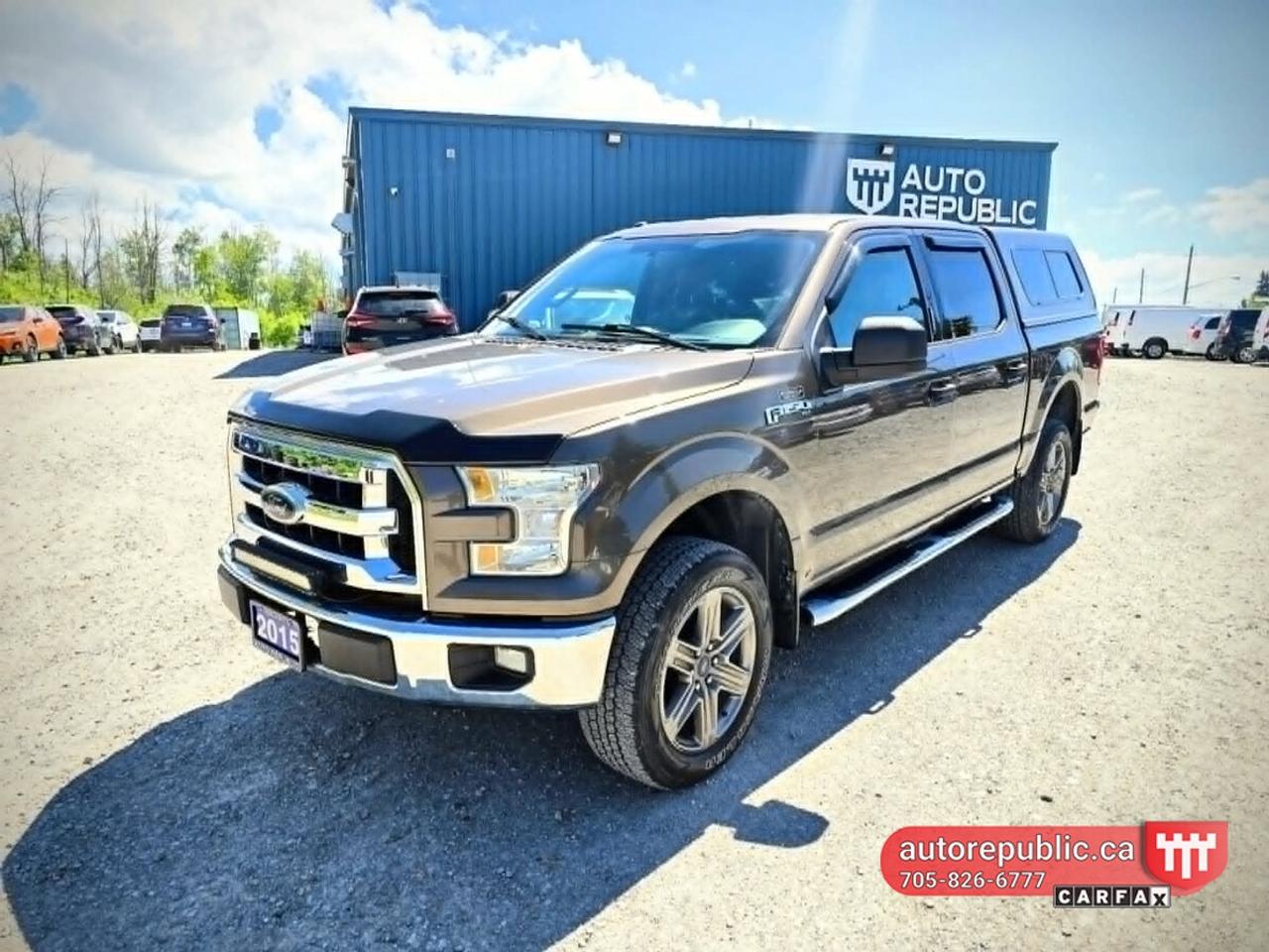 Used 2015 Ford F-150 XLT 5.0L V8 4x4 CERTIFIED WELL MAINTAINED for sale in Orillia, ON