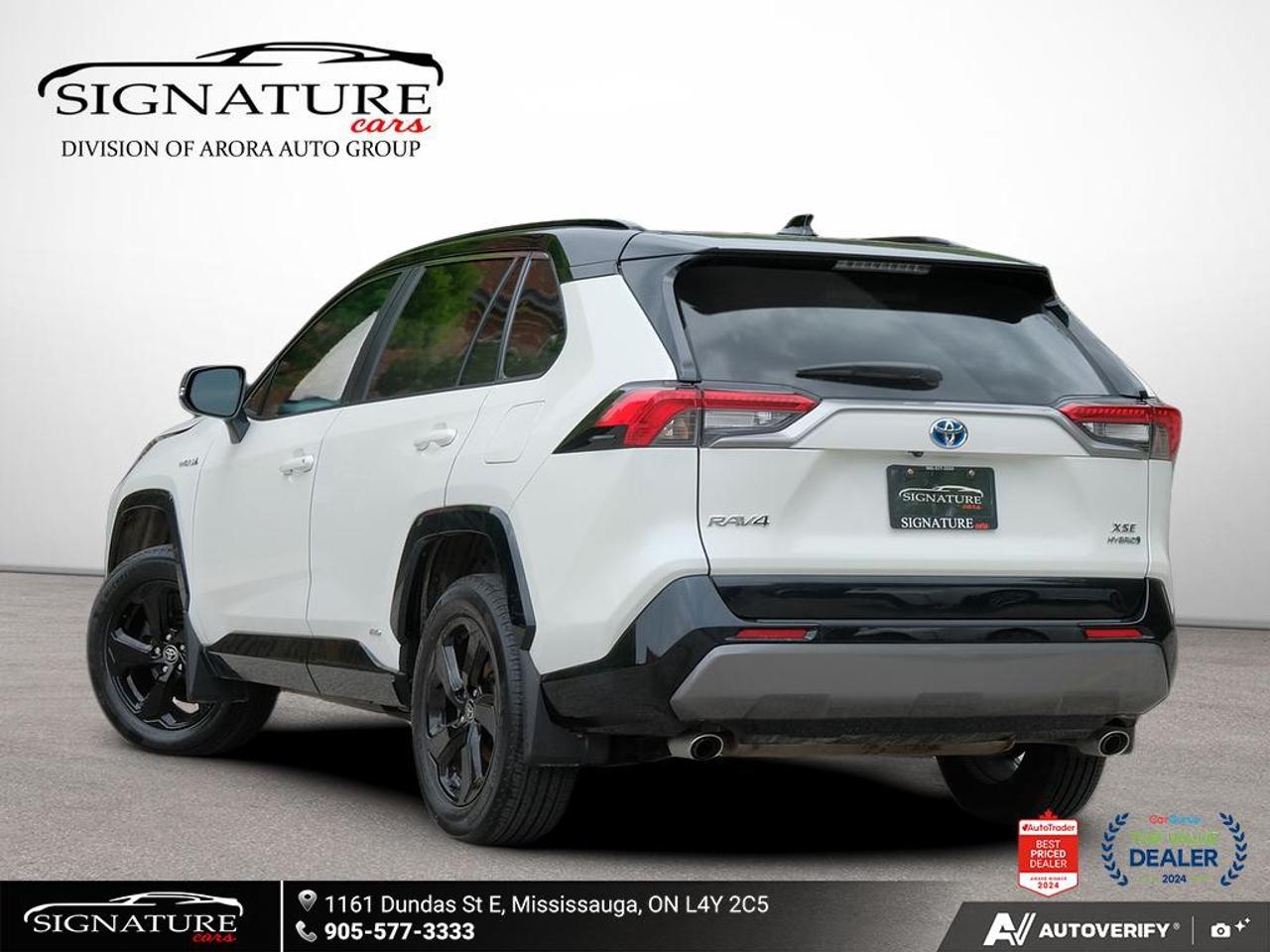 2021 Toyota RAV4 Hybrid XSE AWD No Accident Sunroof Carplay BSM Photo3