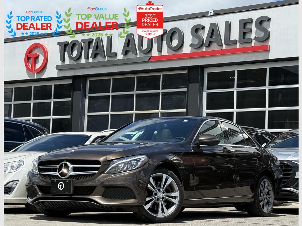 2016 Mercedes-Benz C-Class PREMIUM PKG | PANO | REAR CAMERA | LOADED - Photo #1