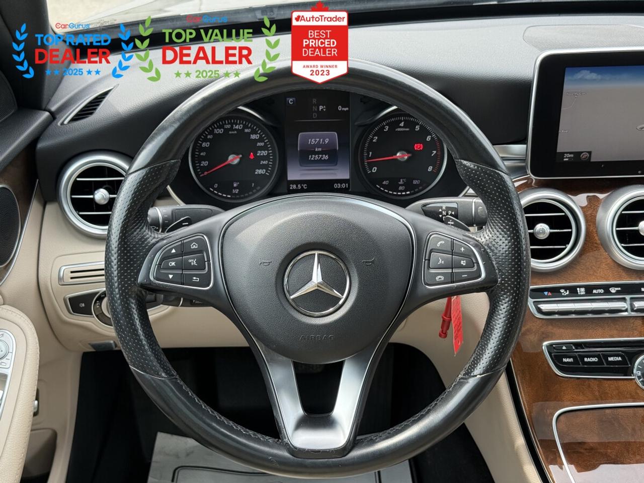 2016 Mercedes-Benz C-Class PREMIUM PKG | PANO | REAR CAMERA | LOADED Photo