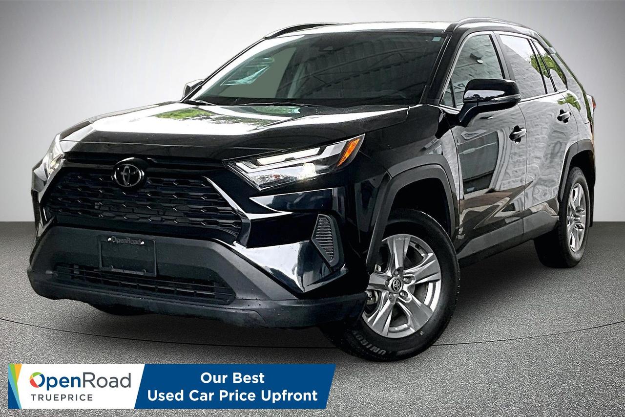 Take on every journey with confidence in this 2024 Toyota RAV4 XLE AWD. The XLE trim features heated front seats, dual zone automatic climate control, smart key with push button start, blind spot monitoring, rear cross traffic alert, alloy wheels, and a large touchscreen with Apple CarPlay and Android Auto. Stylish, capable, and ready for every adventure. Come in today and experience it for yourself with a test drive! Drive away with confidence from OpenRoad Toyota Abbotsford! Get our TruePrice upfront with no haggling and no hassle. Every OpenRoad Certified vehicle is fully inspected and backed by a Carfax history report. Visit us today at 30210 Automall Drive in Abbotsford or call now to book your test drive and get behind the wheel!  List Price subject to $595 Documentation Fee, $499 Lease/Finance Fee, and applicable taxes. VSA Dealer #40643