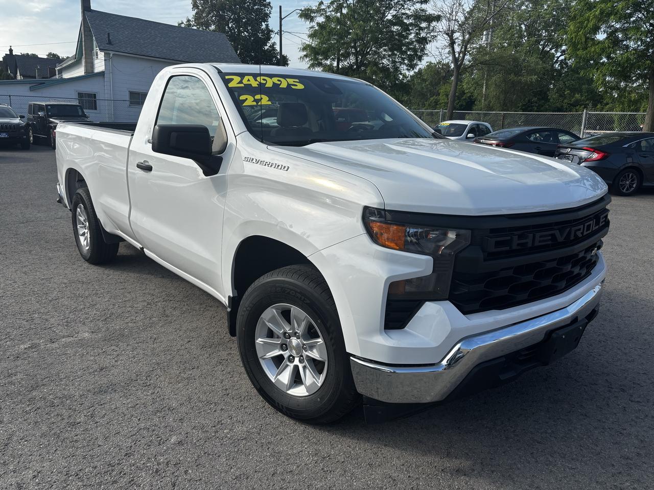 Used 2022 Chevrolet Silverado 1500 Work Truck, Push Button Start, Alloy Wheels, for sale in St Catharines, ON