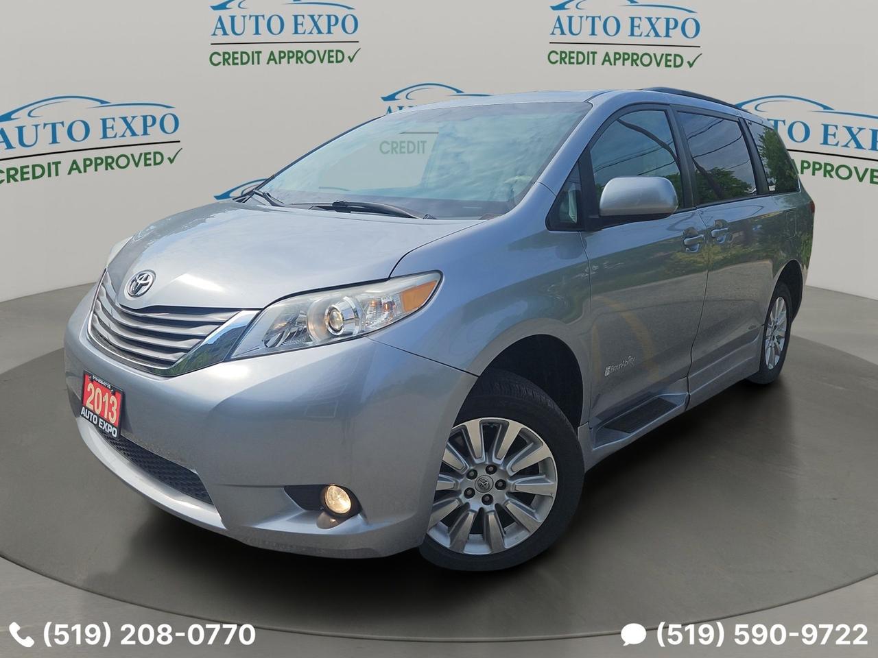 Used 2013 Toyota Sienna XLE,Wheelchair Van,BraunAbility,Sunroof,Certified for sale in Kitchener, ON