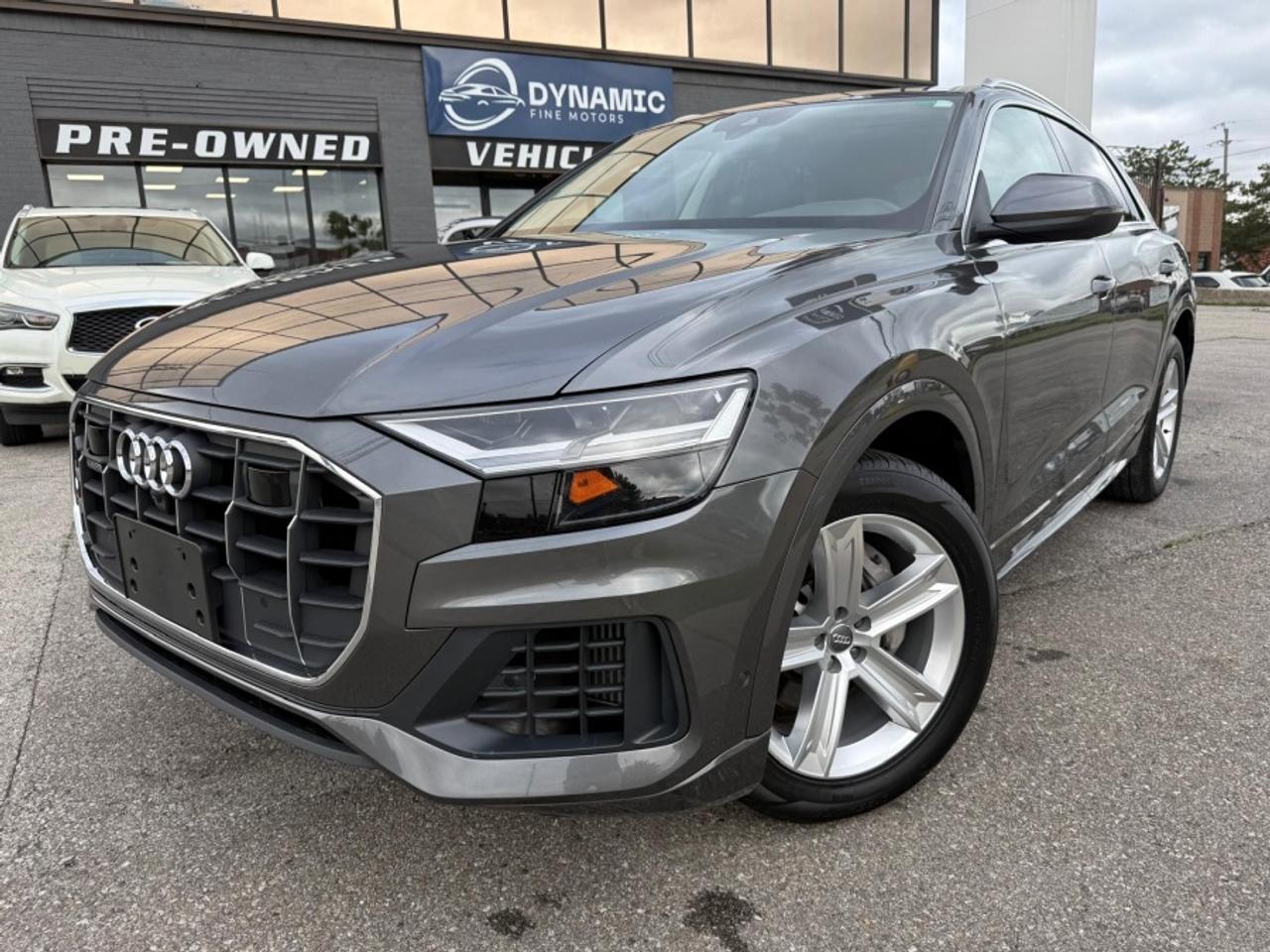 2019 Audi Q8 PROGRESSIV /LEATHER /NAVI /REAR CAM /SUNROOF