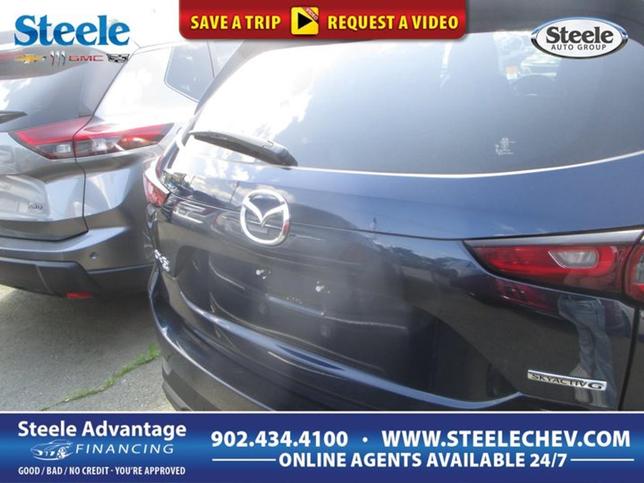 The 2025 Mazda CX-5 GS is a compact SUV that blends everyday versatility with a refined driving feel. This used example at Steele Chevrolet Buick GMC in Dartmouth offers the confidence of all-wheel drive, a smooth automatic transmission, and a responsive 2.5-litre regular unleaded four-cylinder engine. With 51,570 km on the odometer, it is well suited for drivers who want comfort, control, and practical utility in one smart package.The CX-5 GS is known for its balanced road manners, quality cabin design, and strong value in the compact SUV class. Its four-door layout makes access easy for passengers and cargo alike, while its composed ride and secure handling help it feel at home on city streets, highways, and changing Atlantic Canadian road conditions. This is an SUV built for daily life, weekend travel, and year-round confidence.ADVANCED SAFETY FEATURESAll-wheel drive adds year-round road confidenceFour-door design supports easy family accessStable handling inspires confidence in trafficElevated seating improves forward road visibilityPERFORMANCE AND EFFICIENCY2.5-litre four-cylinder delivers smooth everyday powerAutomatic transmission provides relaxed, easy drivingRegular unleaded fuel helps manage costsBalanced ride supports comfort and controlCOMFORT AND CONVENIENCECompact SUV size suits urban parkingFour doors simplify passenger entryPractical cabin layout supports daily routinesComfortable ride quality for longer tripsTECHNOLOGY AND CONNECTIVITYClear driver-focused layout feels intuitive to useAutomatic transmission enhances simple daily operationEasy-to-read controls support quick adjustmentsModern cabin design feels refined throughoutCARGO SPACERear cargo area supports weekly errandsSUV shape helps load bulky itemsFlexible interior suits travel and gearPractical storage supports active lifestylesWHAT OTHER OWNERS LIKEConfident all-wheel drive in poor weatherSmooth ride with agile road mannersUpscale cabin feel for the classUseful cargo space for daily needsDrivers often choose the 2025 Mazda CX-5 GS because it feels more polished than many compact SUVs. The steering tends to feel direct and reassuring, and the suspension tuning helps the vehicle remain composed without making the ride harsh. That balance is a big reason why the CX-5 continues to appeal to commuters, small families, and anyone who wants an SUV that is easy to live with.Its 2.5-litre engine is a strong match for this vehicles size. It delivers dependable power for merging, passing, and daily driving, while the automatic transmission helps keep the experience smooth and predictable. Combined with all-wheel drive, this setup is especially appealing in Dartmouth, where changing weather and mixed road conditions can make traction a real advantage through every season.Inside, the cabin design philosophy of the 2025 Mazda CX-5 GS focuses on simplicity and quality. The layout is clean, the controls are placed with purpose, and the overall atmosphere feels mature and well finished. For buyers shopping pre-owned, that sense of craftsmanship can make a real difference, especially when you want a vehicle that still feels current and comfortable after time on the road.Practicality is another key strength. The rear cargo area is useful for groceries, sports gear, luggage, and everyday errands. The four-door configuration also makes it easier to load passengers or secure child seats, giving this SUV the flexibility many drivers need. If you want a used compact SUV that delivers confident traction, solid efficiency, and an upscale feel, this 2025 Mazda CX-5 GS deserves a close look at Steele Chevrolet Buick GMC in Dartmouth.This 2025 Mazda CX-5 GSs VIN is: JM3KFBCL6S0549009 .