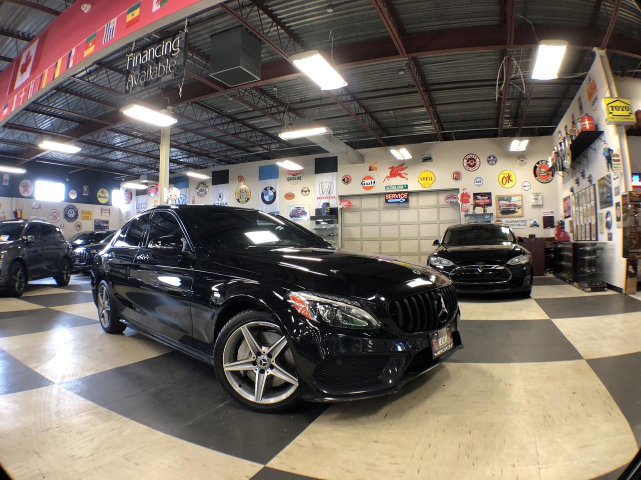 2018 Mercedes-Benz C-Class C 300 AMG PKG 4MATIC LEATHER PAN/ROOF NAVI CAMERA