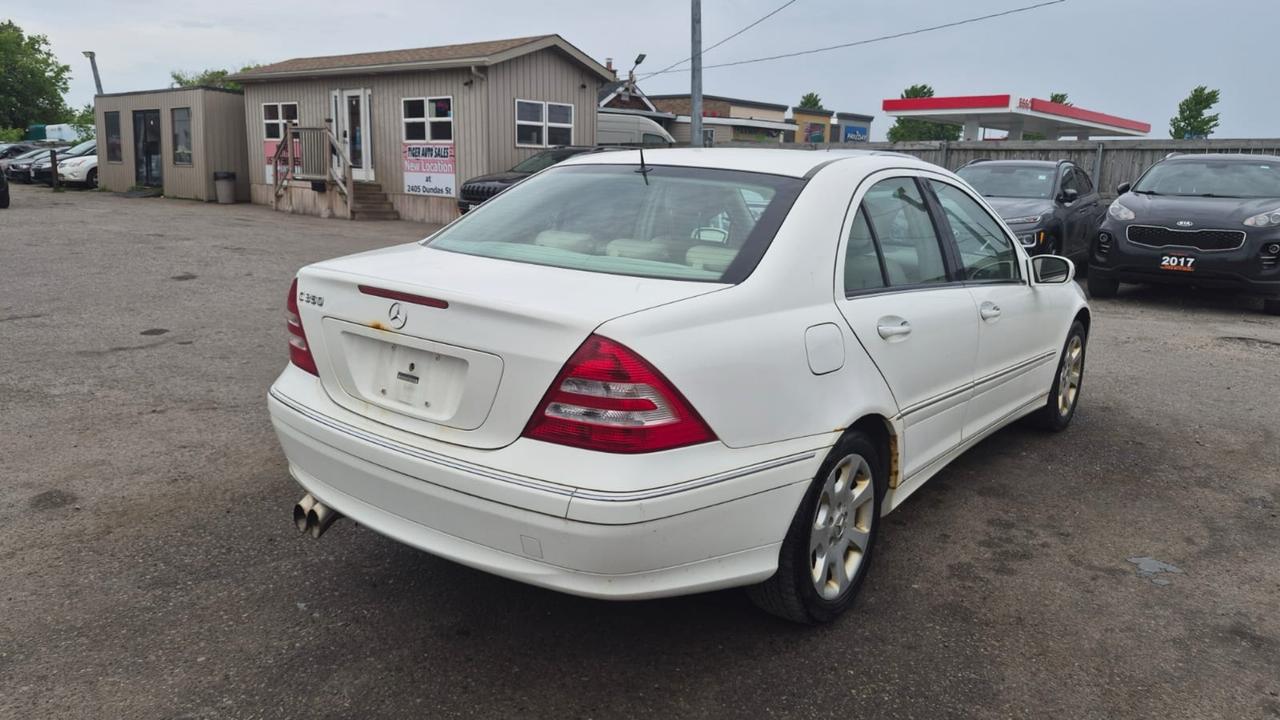 2006 Mercedes-Benz C-Class AS IS, C350, RUNS AND DRIVES, FUEL LEAK Photo