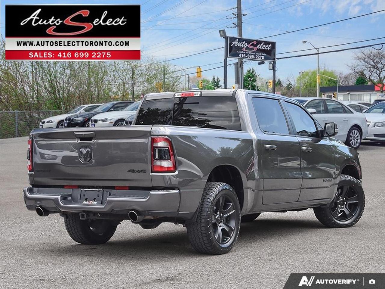 2022 RAM 1500 Sport 4x4 - Crew Cab - 5.7L V8 Hemi - Apple Carplay Photo