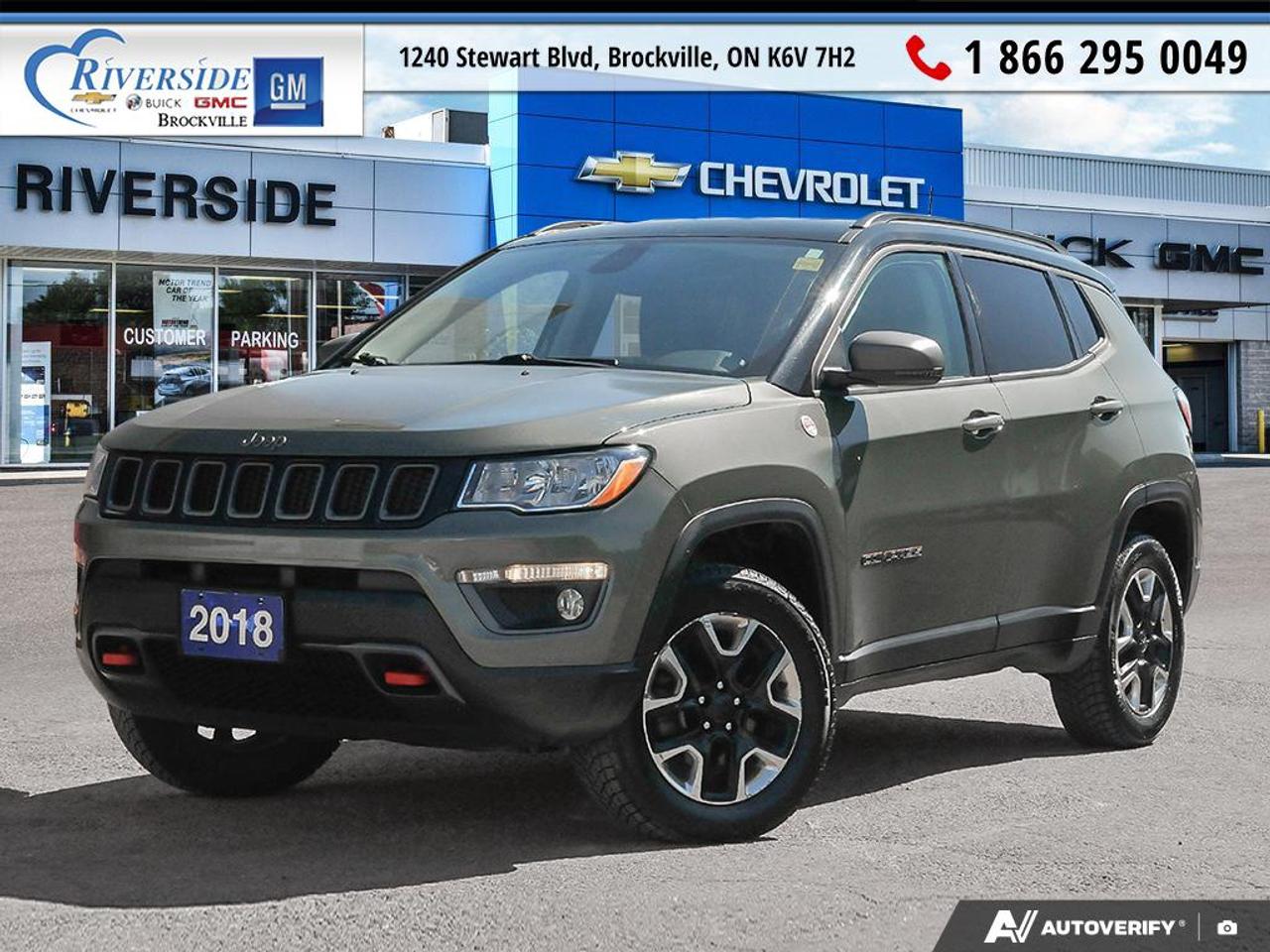 Used 2018 Jeep Compass Trailhawk for sale in Brockville, ON