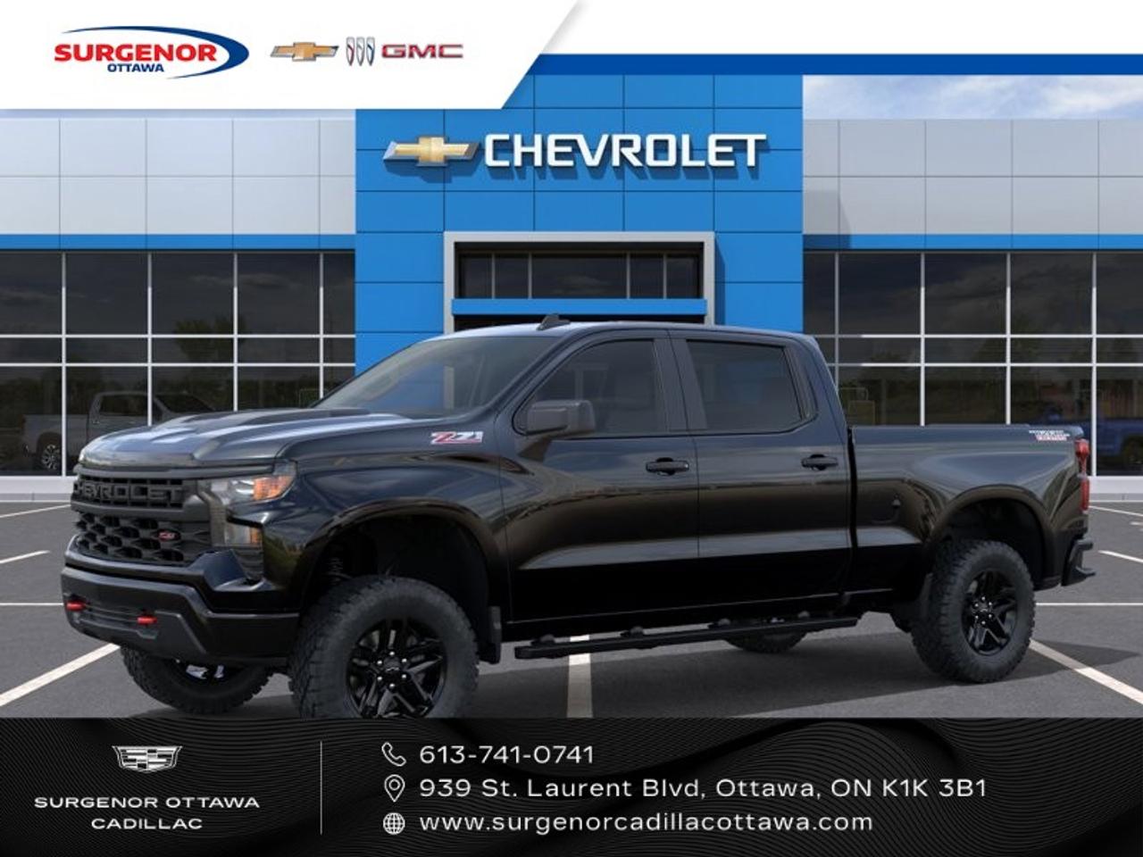 2026 Chevrolet Silverado 1500 Crew Cab Standard Box 4-Wheel Drive Custom Trail Boss Photo