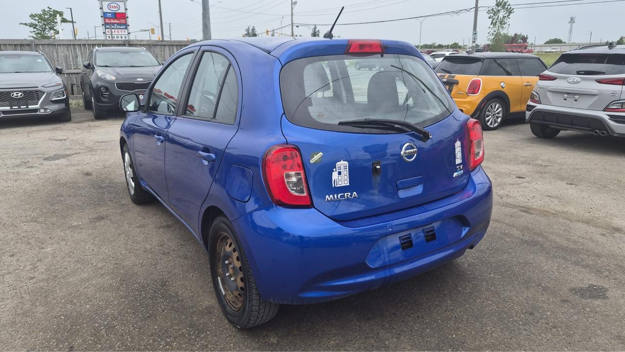 2015 Nissan Micra AS IS, S, NON CVT, RUNS DRIVES GREAT Photo