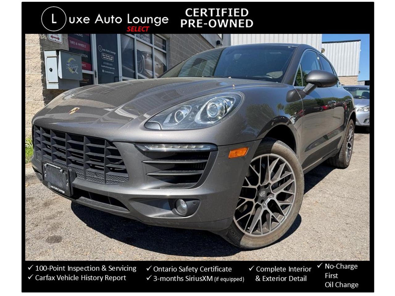 Used 2016 Porsche Macan S AWD!! BOSE AUDIO, CARPLAY, 14-WAY POWER SEATS! for sale in Orleans, ON