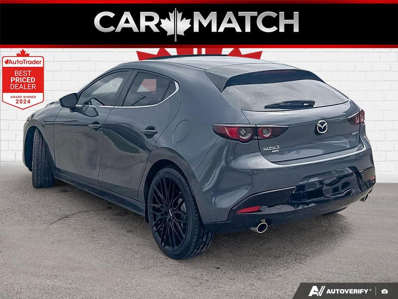 2019 Mazda MAZDA3 GS LUXURY / AWD / LEATHER / ROOF / HTD SEATS / Photo