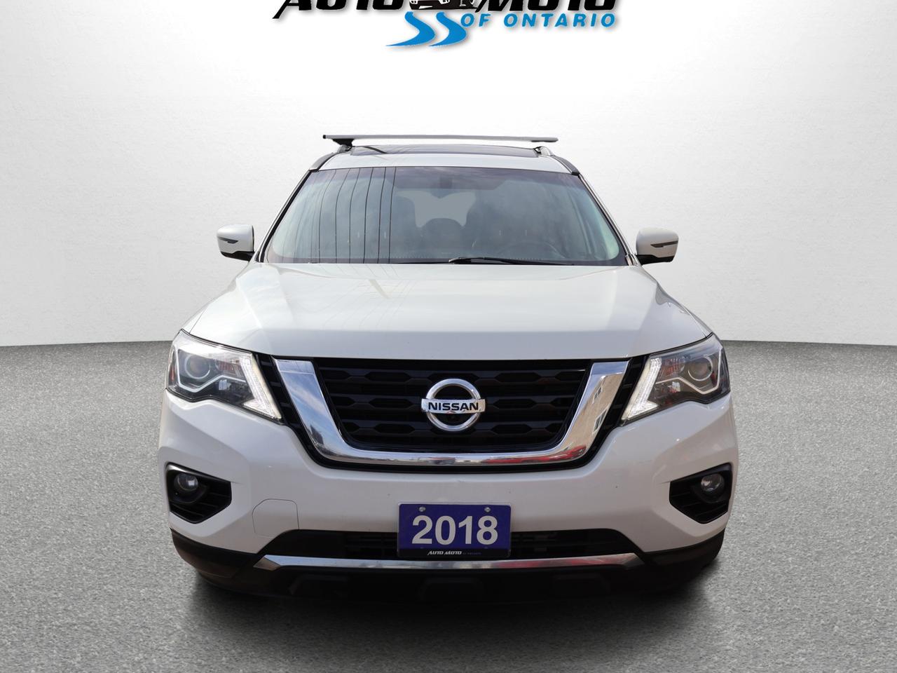 2018 Nissan Pathfinder SL PREMIUM 4WD CERTIFIED *ACCIDENT FREE*7 SEATS* CAMERA NAV BLUETOOTH LEATHER HEATED SEATS SUNROOF CRUISE ALLOYS Photo