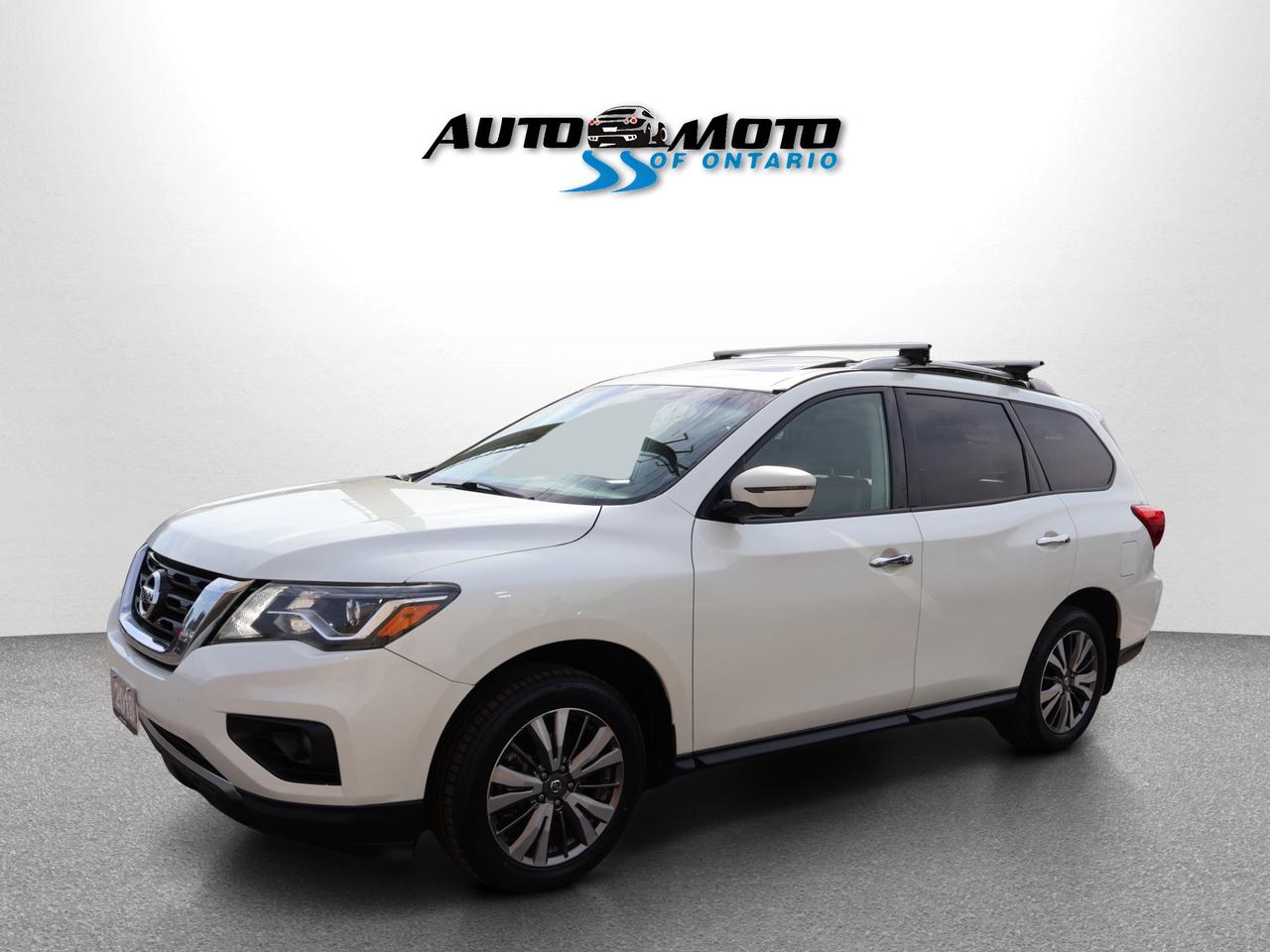2018 Nissan Pathfinder SL PREMIUM 4WD CERTIFIED *ACCIDENT FREE*7 SEATS* CAMERA NAV BLUETOOTH LEATHER HEATED SEATS SUNROOF CRUISE ALLOYS Photo