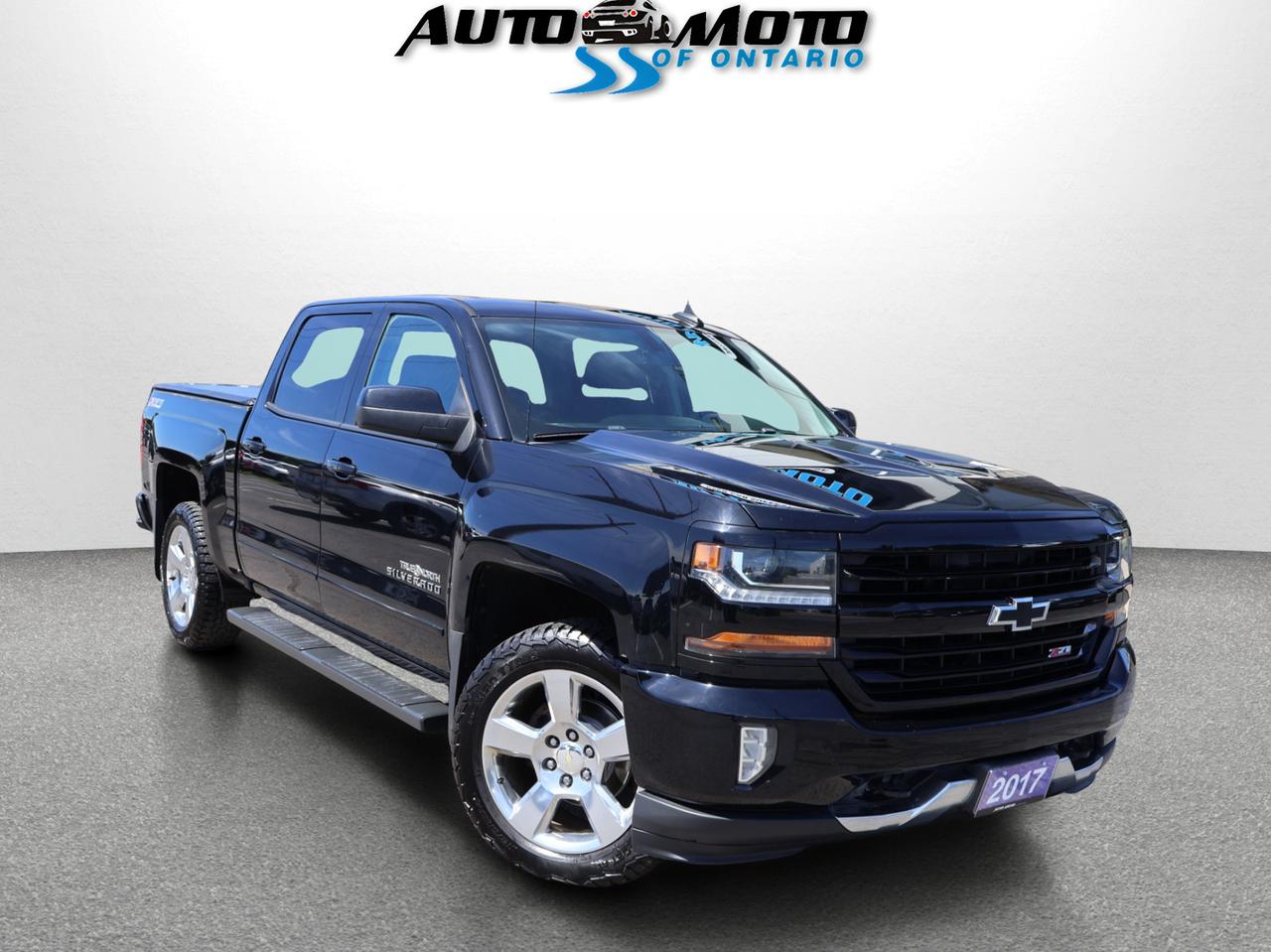 2017 Chevrolet Silverado 1500 V8 LT-Z71 CREW 4WD CERTIFIED *ACCIDENT FREE*LOW KMS* CAMERA BLUETOOTH CRUISE ALLOYS Photo