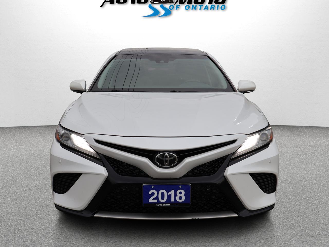 2018 Toyota Camry XSE CERTIFIED *ACCIDENT FREE*TOYOTA MAINTAIN* CAMERA NAV BLUETOOTH LEATHER HEATED SEATS PANO ROOF CRUISE ALLOYS Photo