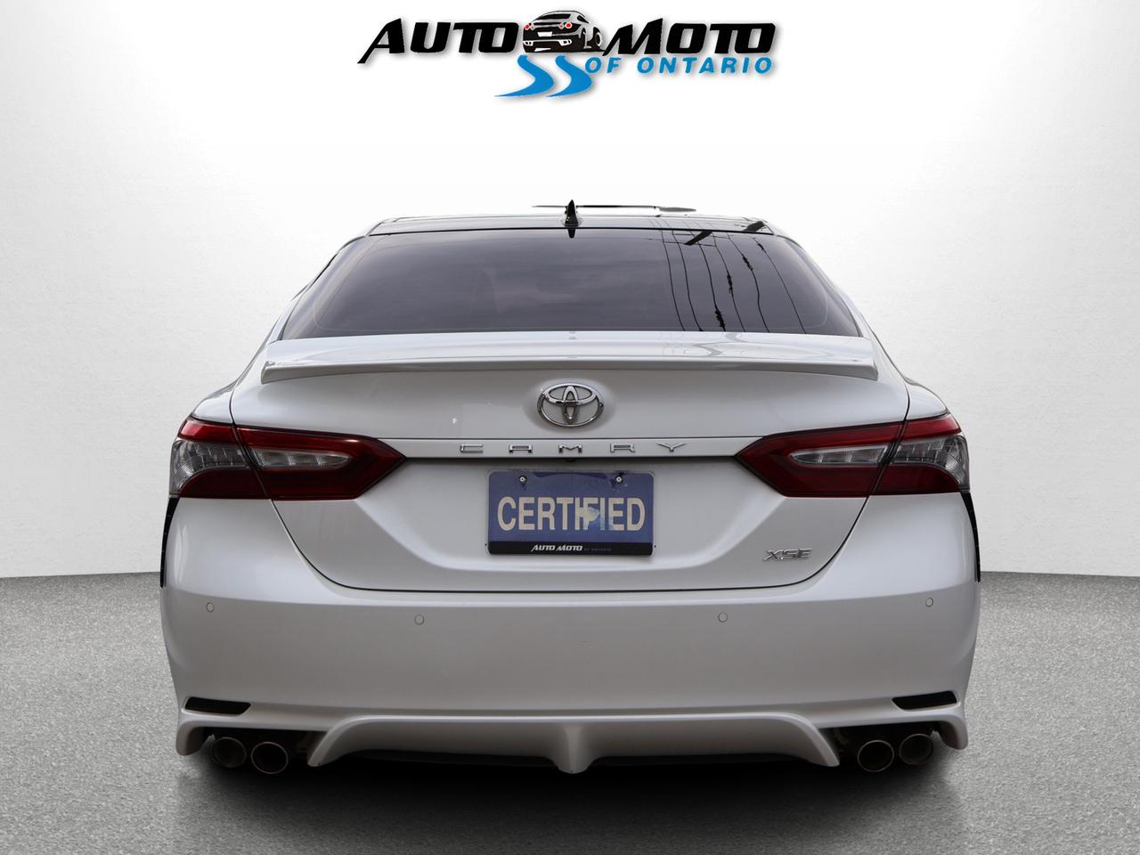 2018 Toyota Camry XSE CERTIFIED *ACCIDENT FREE*TOYOTA MAINTAIN* CAMERA NAV BLUETOOTH LEATHER HEATED SEATS PANO ROOF CRUISE ALLOYS Photo