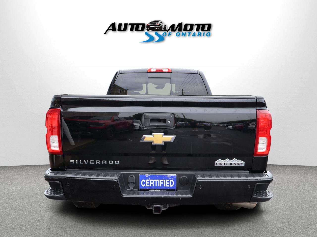 2018 Chevrolet Silverado 1500 V8 HIGH COUNTRY 4WD CREW CERTIFIED *ACCIDENT FREE*34 SERVICE* CAMERA NAV BLUETOOTH LEATHER HEATED SEATS SUNROOF CRUISE ALLOYS Photo4