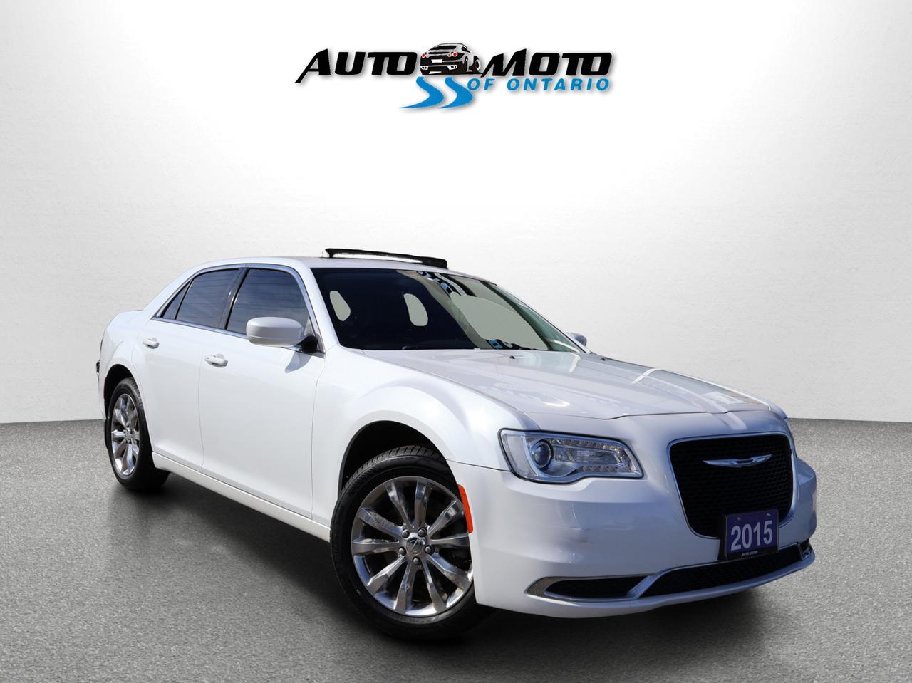 <p>*SAFETY INCLUDED*ACCIDENT FREE*16 SERVICE RECORDS*LOCAL ONTARIO CAR*<span> </span><span>Very Clean Chrysler 300 Touring AWD V6 3.6L With Automatic Transmission. </span><span>White on </span><span>Black</span><span> Leather Interior, Fully Loaded with: Power Windows, Power Door Locks, and Power Heated Mirrors, AUX/USB, AC, Keyless Entry, Heated Front/Back Leather Seats, Ventilated Front Seats, Memory Power Driver Seat, Heated Steering Wheel, Back Up Camera, Navigation System, Panoramic Sunroof, Cruise Control, Power Passenger Seat, Bluetooth, Big Size Touch Screen, Front and Reverse Parking Sensors, Side Turning Signals, Duel Power Front Seats, Push to Start, Wood Interior, Alpine Premium Audi System, and ALL THE POWER OPTIONS!! </span></p><p><span>-------------------------------------------------</span><br><span>Financing options are available from 6.29% with $0 Down payment O.A.C.</span><br><span>-------------------------------------------------</span><br><span>SAFETY CERTIFICATION INCLUDED*** Vehicle comes with: Safety Certification, and Car Fax Report ALL INCLUDED!! At no extra cost to you!! Dont miss this opportunity to own a high-quality, pre-owned vehicle. </span><br><span>-------------------------------------------------</span><br><span>Additionally, our vehicles qualify for up to 4 years of extended warranty. Please speak to your sales representative for more information.</span><br><span>-------------------------------------------------</span><br><span>We are open Monday to Saturday from 10am - 6pm, Sundays Closed.</span><br><span>-------------------------------------------------</span><br><span>We also welcome trade-ins, with on-site buyers available to estimate your vehicle on the same day.</span><br><span>-------------------------------------------------</span><br><span>Visit us at 3219 Harvester Road, Burlington, L7N 3N8 or call us at Nine O Five-281-2255 for more information.</span><br><span>------------------------------------------------</span><br><span>Check our inventory at www automotoinc ca</span></p>