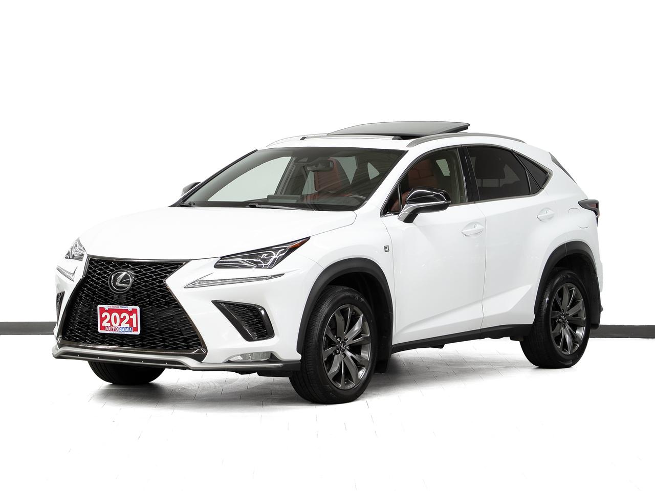 2021 Lexus NX 300 F-SPORT2 AWD | Red Leather | Sunroof | CarPlay