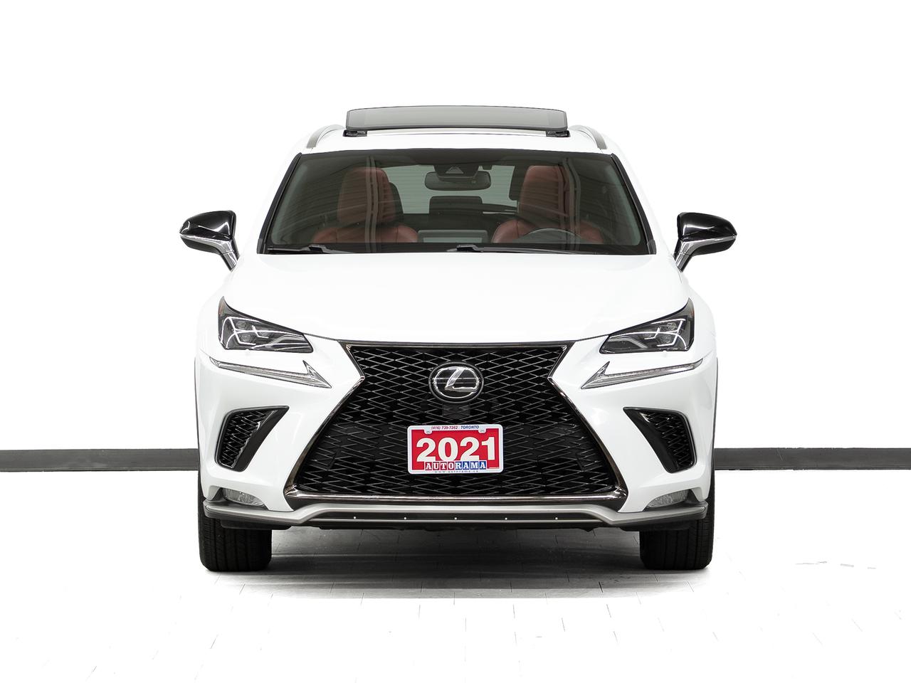 2021 Lexus NX 300 F-SPORT2 AWD | Red Leather | Sunroof | CarPlay