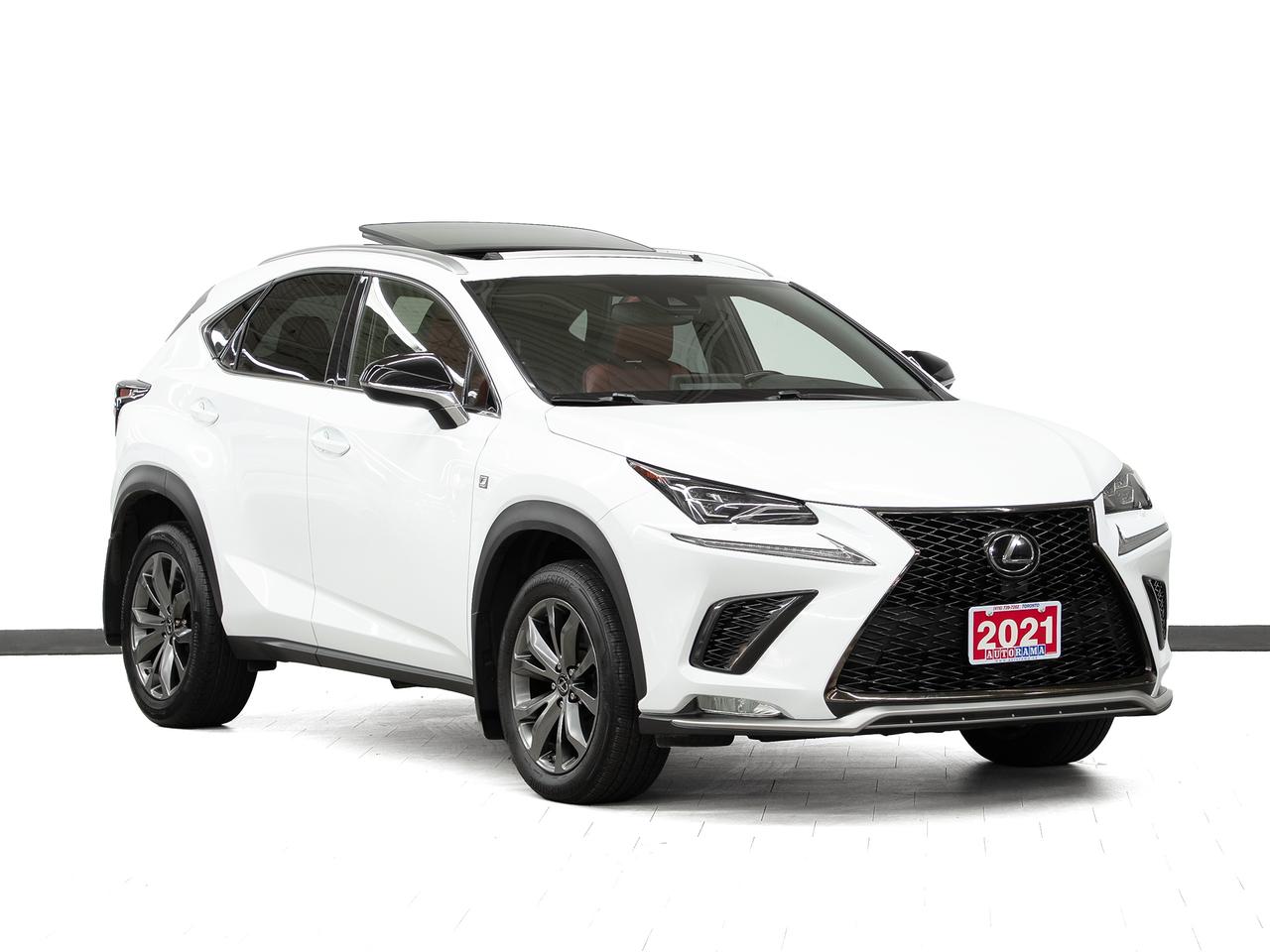2021 Lexus NX 300 F-SPORT2 AWD | Red Leather | Sunroof | CarPlay