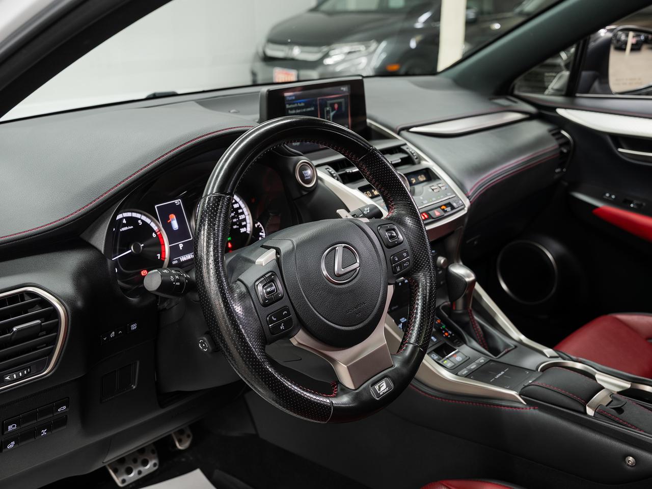 2021 Lexus NX 300 F-SPORT2 AWD | Red Leather | Sunroof | CarPlay