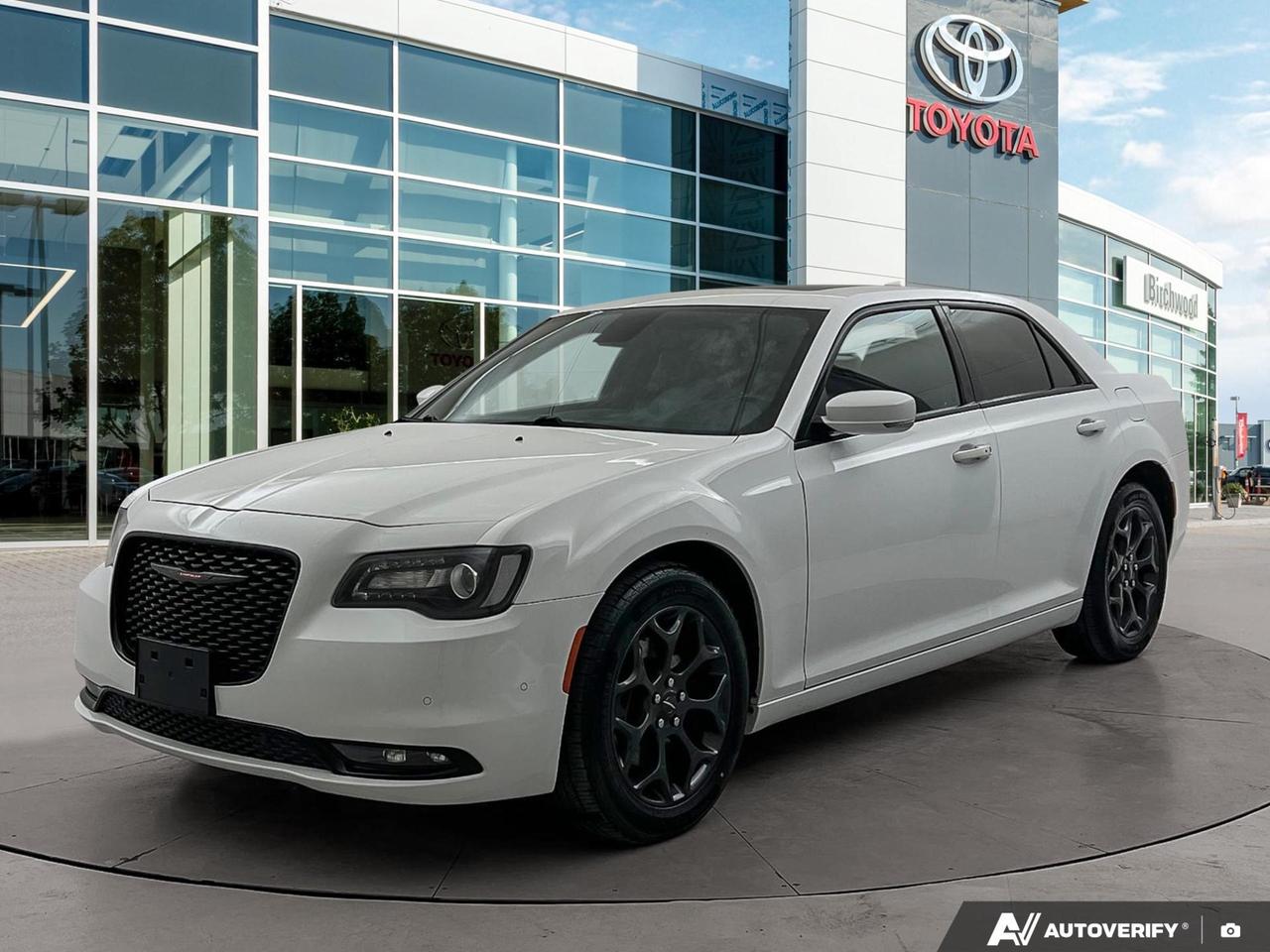 Low Kilometers!
The 2021 Chrysler 300S in Bright White is a full-size sedan that means business. With AWD confidence, a smooth 3.6L V6, and a cabin packed with premium tech and safety features, this is a car built for drivers who want presence and performance without compromise. At just over 91,000 km, its well-broken-in and ready for its next chapter.

Key Features:
- Apple CarPlay/Android Auto
- Rearview Camera
- Heated Front Seats
- Dual Pane Panoramic Sunroof
- 9 Alpine Speakers w/ Subwoofer
- Sport Mode
- Black and Satin Chrome Interior Accents with Piano Black Bezels
- Black Grille with Black Chrome Surround
- Black-Accented headlamps and LED Taillamps

Whether youre commuting daily or heading out on a weekend drive, the 300S delivers a refined experience with the safety tech and convenience features that matter most.

Ready to make it yours? Visit Birchwood Toyota online at www.birchwoodtoyota.ca to reserve this vehicle, start your purchase, or book a test drive. Have questions? Our team is happy to help  reach out anytime!
Experience is Everything at Birchwood Toyota! Our mission is to provide the most transparent and efficient sales process for our customers. We strive to provide the best service possible, whether you visit us in person, shop our website, or take advantage of our buy from home program.

The Birchwood Toyota Trade-in Guarantee - We buy your vehicle even if you dont buy ours!


100% guaranteed approval for every qualifying year, make and model. Only the Best Rates and Terms available.

This vehicle qualifies for Birchwood Toyota Shield, which includes:

Guardian Protection:
- Cosmetic Wheel Protection
- Paintless Dent Repair
- Key/Remote Replacement

Dealer Permit #0025
Dealer permit #0025