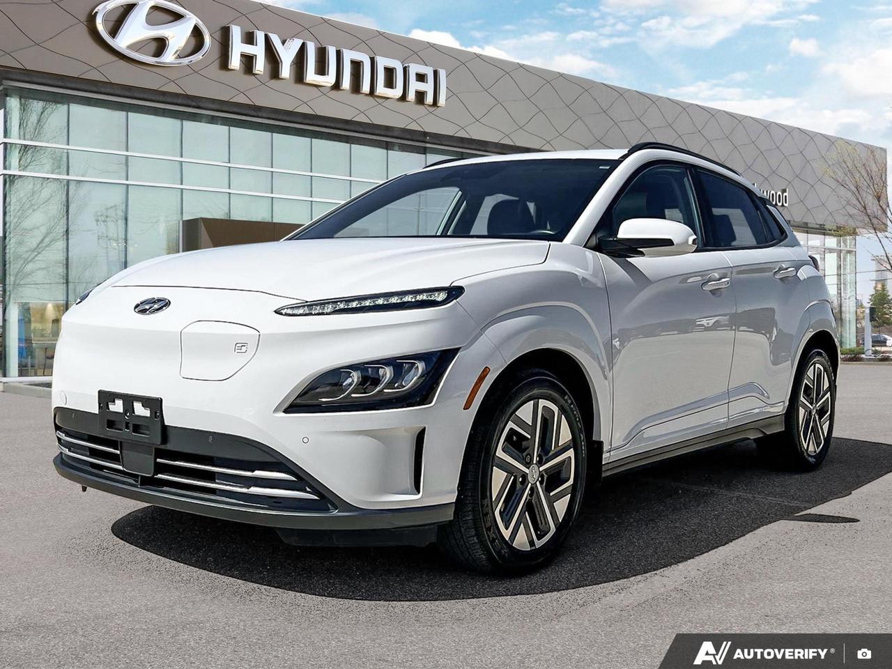 Winnipegs #1 Hyundai Dealer for 6 consecutive years and now Canadas 2026 Dealer of the Year! Come and See Why! 

We believe the first step to a great customer experience is transparent pricing and payments. Also, we offer a complete online and in-store experience, we allow you to shop the way you want! Easy quotes with no pressure!

Thank you for viewing our inventory online, we would love the opportunity to provide you with more information, photos, or a customized video! Please just ask!
If youve been waiting for the right electric SUV, this 2023 Hyundai Kona Electric Ultimate delivers where it counts  a certified, one-owner vehicle with no accidents, a 415 km electric range, and premium features that make every commute genuinely enjoyable. At 4.99% available financing, its also one of the smartest ways to go electric right now.

Key Features:
- 415 km electric range on a single charge  real-world confidence for city and highway driving
- Certified with 4.99% financing available  added peace of mind at no extra cost
- One owner, accident-free history  a clean, well-maintained example
- Heated & ventilated front seats with 8-way power adjustment and lumbar support
- Head-Up Display and Integrated Navigation with 10.25 touchscreen and Harman/Kardon audio
- Highway Driving Assist (HDA) and Adaptive Cruise Control  ideal for longer drives
- Wireless Apple CarPlay & Android Auto with Bluetooth hands-free connectivity
- Panoramic sunroof, heated leather steering wheel, and ventilated seats for year-round comfort

At Birchwood Hyundai  Winnipegs #1 Hyundai Dealer for 6 consecutive years and Canadas 2026 Dealer of the Year  we make the process straightforward and pressure-free. Browse online, get a custom quote, or come in to book a test drive. Were happy to answer questions, share more photos, or put together a personalized video walkthrough. Reach out and lets get you behind the wheel.
All Used Vehicles at Birchwood Hyundai include: 

*Full Multi-point Inspection 
*Free CARFAX vehicle report 
*Full tank of gas 
*Detailed cleaning 

Want a better look at a part or feature of this vehicle? Contact us and we can provide you a personalized video to show you in detail!

Experience award winning service at Birchwood Hyundai on McPhillips today and see why we are the Dealer of the Year and the #1 Certified Pre-Owned Hyundai dealership in Western Canada!

Dealer permit #4423
Dealer permit #4423