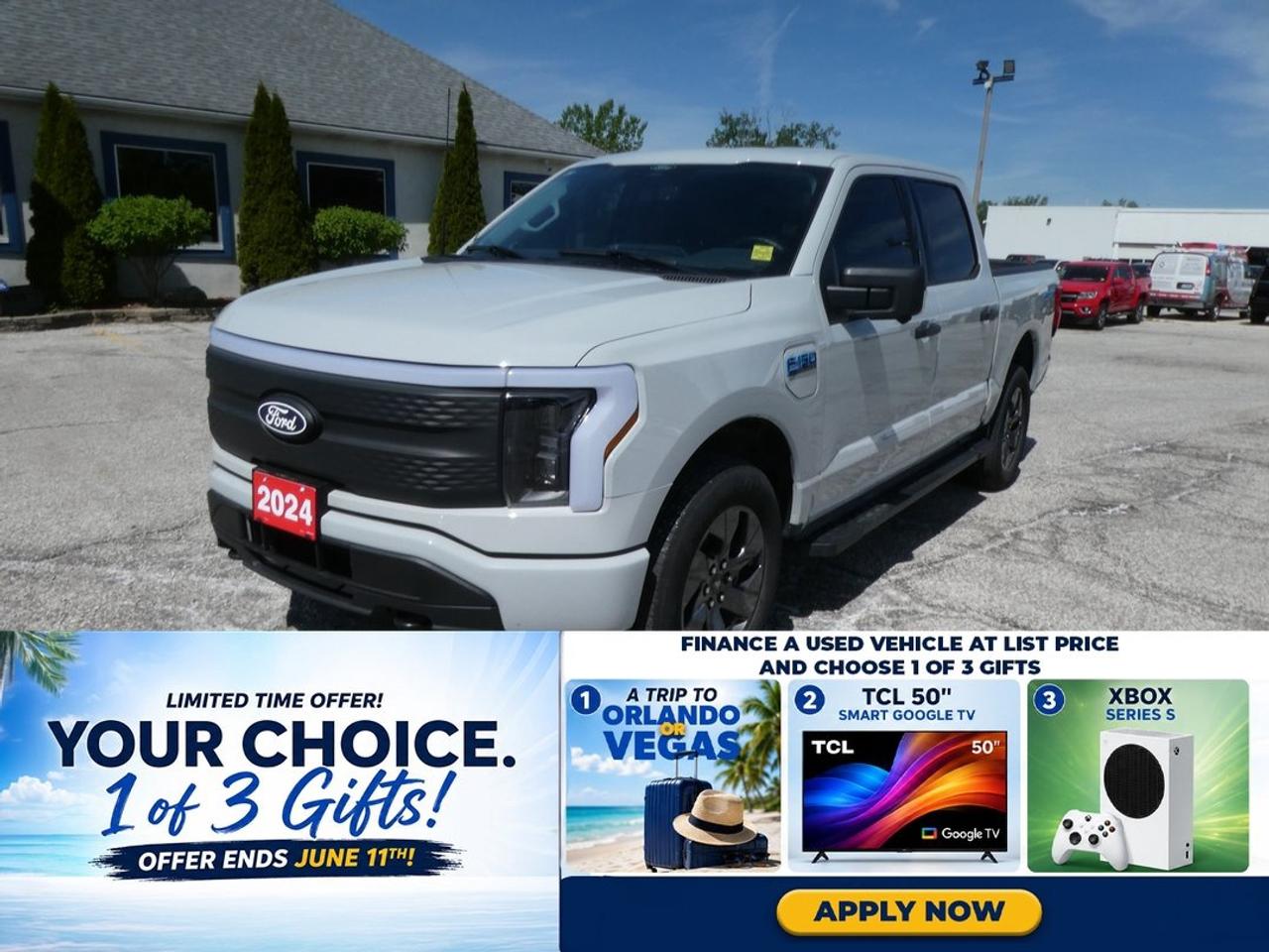 2024 Ford F-150 Lightning XLT | Heated Seats | Backup Cam | Nav | Photo