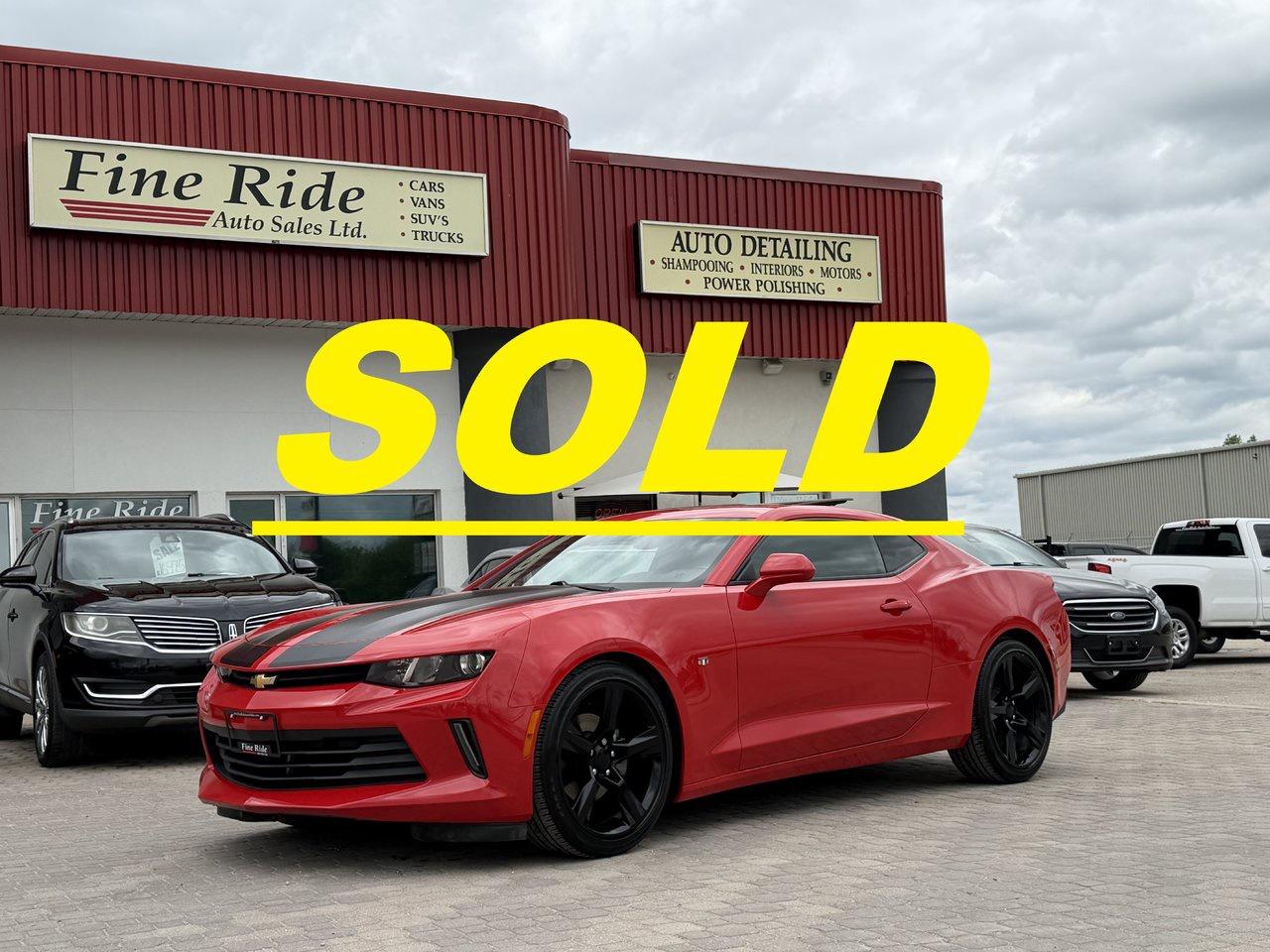 Used 2017 Chevrolet Camaro 1LT for sale in West Saint Paul, MB