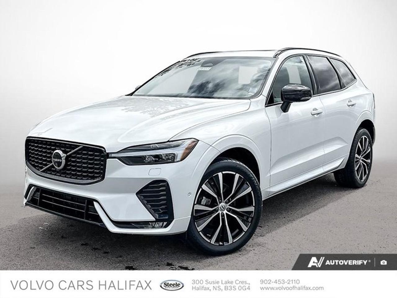 2024 XC60 Plus B6 - 31,782KM - Certified by Volvo - Accident FreeVisit us today at Volvo Cars Halifax, 300 Susie Lake Crescent, Bayers Lake.Certified by VolvoWhen you buy a Certified by Volvo vehicle, youre getting more than a great previously owned vehicle. Youre getting our commitment to your satisfaction. We accept only the best pre-owned Volvos, and we make them even better with our signature quality and safety.-SUPERIOR VEHICLES. EXCEPTIONAL VALUE.Each Certified by Volvo vehicle has to meet the strictest criteria, and is backed by our best-in-class warranty.-COMPREHENSIVE INSPECTION STANDARDSEach model has to pass a rigorous 170-point test, history investigation and thorough inspection before we issue CarFax certification. All pre-owned vehicles receive the latest software upgrades, and Volvo-approved checks to certify they meet our safety, performance, and appearance standards.- 5 Year / Unlimited Mileage WarrantyThe factory-backed warranty fully covers every part of your Certified by Volvo vehicle that is not specifically excluded, including the replacement or repair of thousands of components. We also include free roadside assistance and a zero deductible for all warranty visits. You also have the option to add up to 5 years of extra coverage with Volvo Increased Protection.**Calculated from the original in-service date and zero kilometers.BUY SAFE, DRIVE SAFEYour best pre-owned vehicle buying experience. Why choose Volvo Cars Halifax?Our best price upfront. Zero hassles. Competitive market based no-haggle price is the same online as it is on the lot, and we offer great flexible financing & leasing options.Extraordinary reconditioning to meet our high standards. We provide documentation including Carfax reports.Expert knowledge and full disclosure pricing up front that you can understand.On line virtual trade assessments on your current car. With the right information you provide, we will give you a value your current car is worth on trade based on the current market***An extraordinary ownership experience after the sale with top rated services and communication.-although every precaution has been made to depict this vehicle accurately, some data may be lost or reconfigured on upload. Please contact us directly to confirm actual vehicle equipment and details. It is the sole responsibility of the purchaser to verify all options to be accurate.***final assessment by Volvo Cars Halifax in person prior to contract/deal finalization to confirm actual condition and validation of trade in offer.