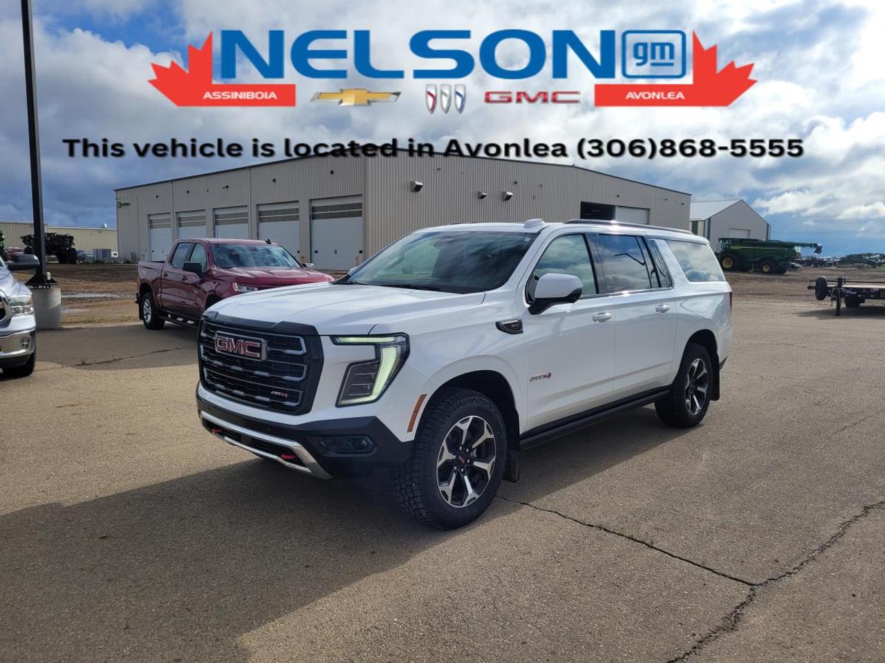 Used 2025 GMC Yukon XL 4WD 4dr AT4 for sale in Avonlea, SK