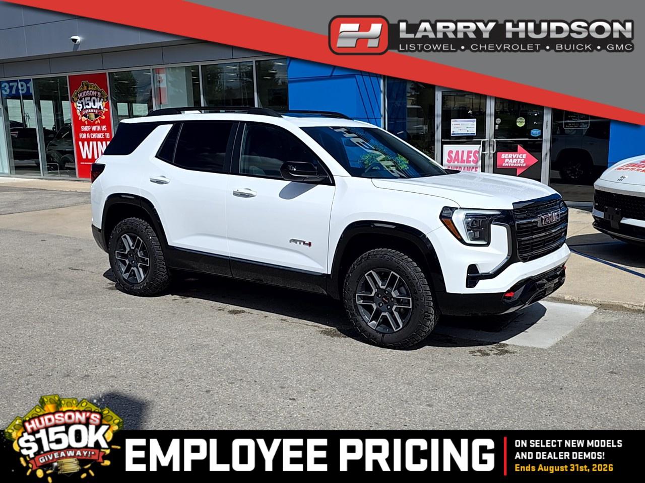 HUDSONS HAS IT! See it - Drive it - Own it - LOVE it. At Larry Hudson Chevrolet Buick GMC we make car buying a breeze! New car pricing with $0 down approvals are among your options (*on approved credit). There are a variety of finance and lease options available. Also expect top dollar for your trade-in! Selling price/payment shown includes cash incentive(s). Does not include HST & Licensing. Bi-Weekly payments reflect current Chevrolet Buick and GMC incentives. We have professional Product Specialist to guide you through your vehicle purchase. Contact us for more info! 1-800-350-3325