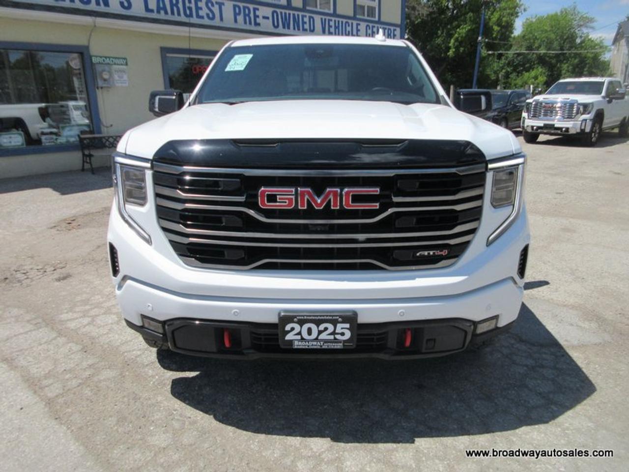 2025 GMC Sierra 1500 LIKE NEW AT4-PACKAGE 5 PASSENGER 3.0L - DURAMAX.. 4X4.. CREW-CAB.. SHORTY.. SUNROOF.. LEATHER.. HEATED/AC SEATS.. BOSE AUDIO.. Photo4