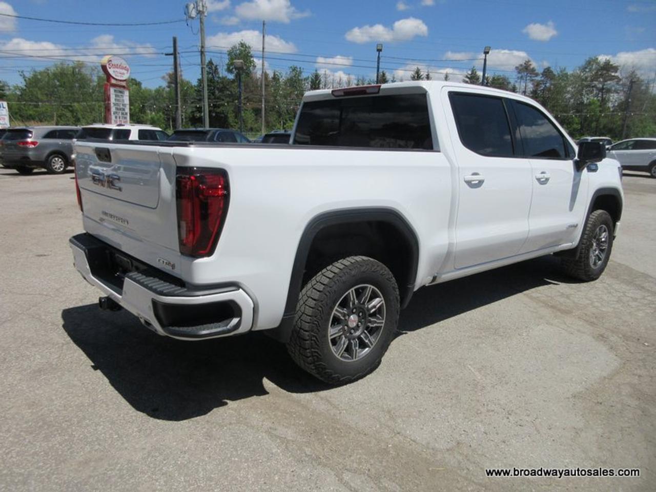 2025 GMC Sierra 1500 LIKE NEW AT4-PACKAGE 5 PASSENGER 3.0L - DURAMAX.. 4X4.. CREW-CAB.. SHORTY.. SUNROOF.. LEATHER.. HEATED/AC SEATS.. BOSE AUDIO.. Photo