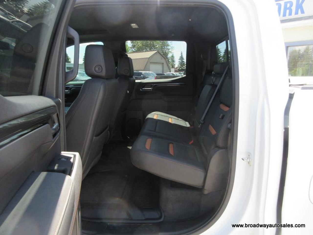2025 GMC Sierra 1500 LIKE NEW AT4-PACKAGE 5 PASSENGER 3.0L - DURAMAX.. 4X4.. CREW-CAB.. SHORTY.. SUNROOF.. LEATHER.. HEATED/AC SEATS.. BOSE AUDIO.. Photo